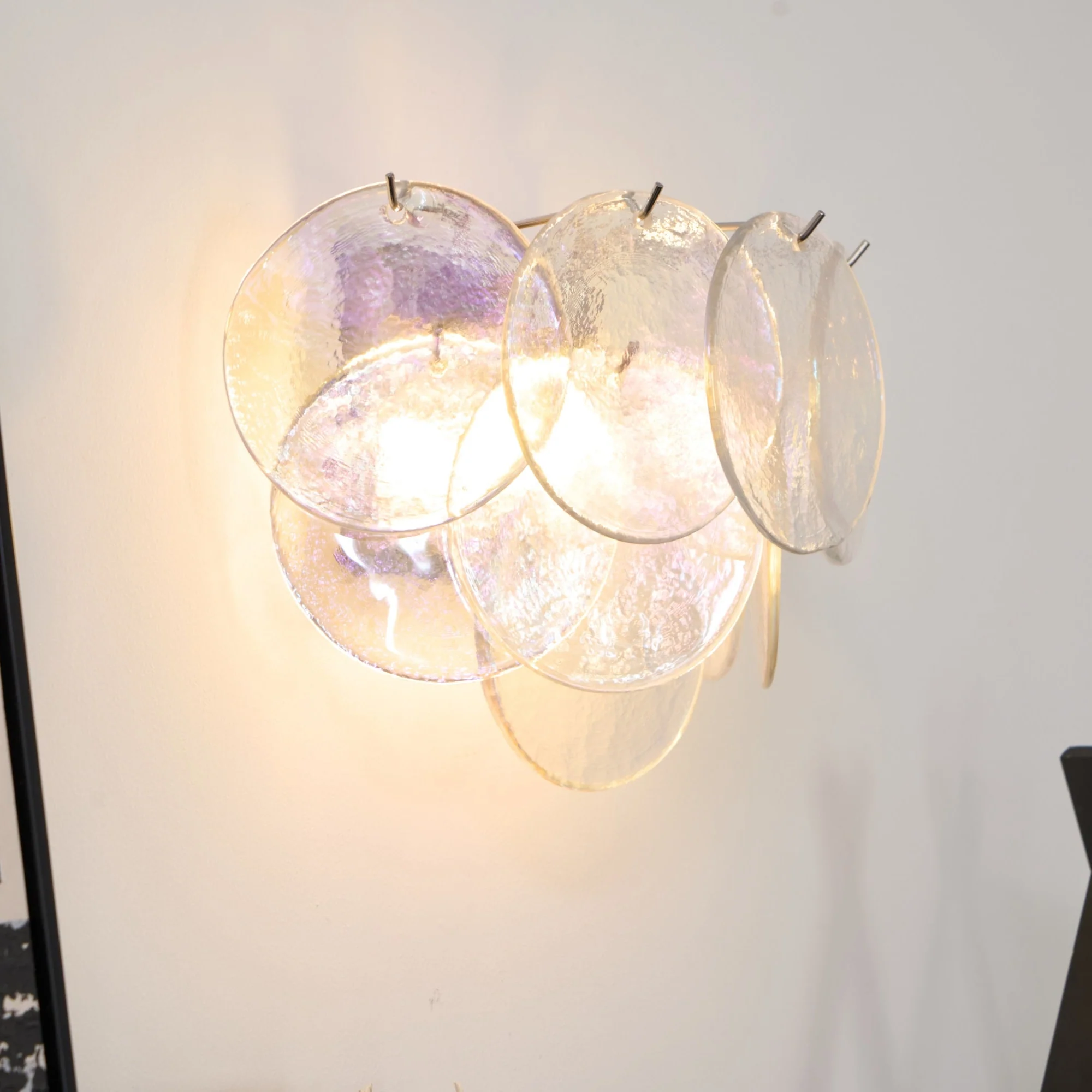 Lunaria Disc Murano Wall Lamp - Image 39