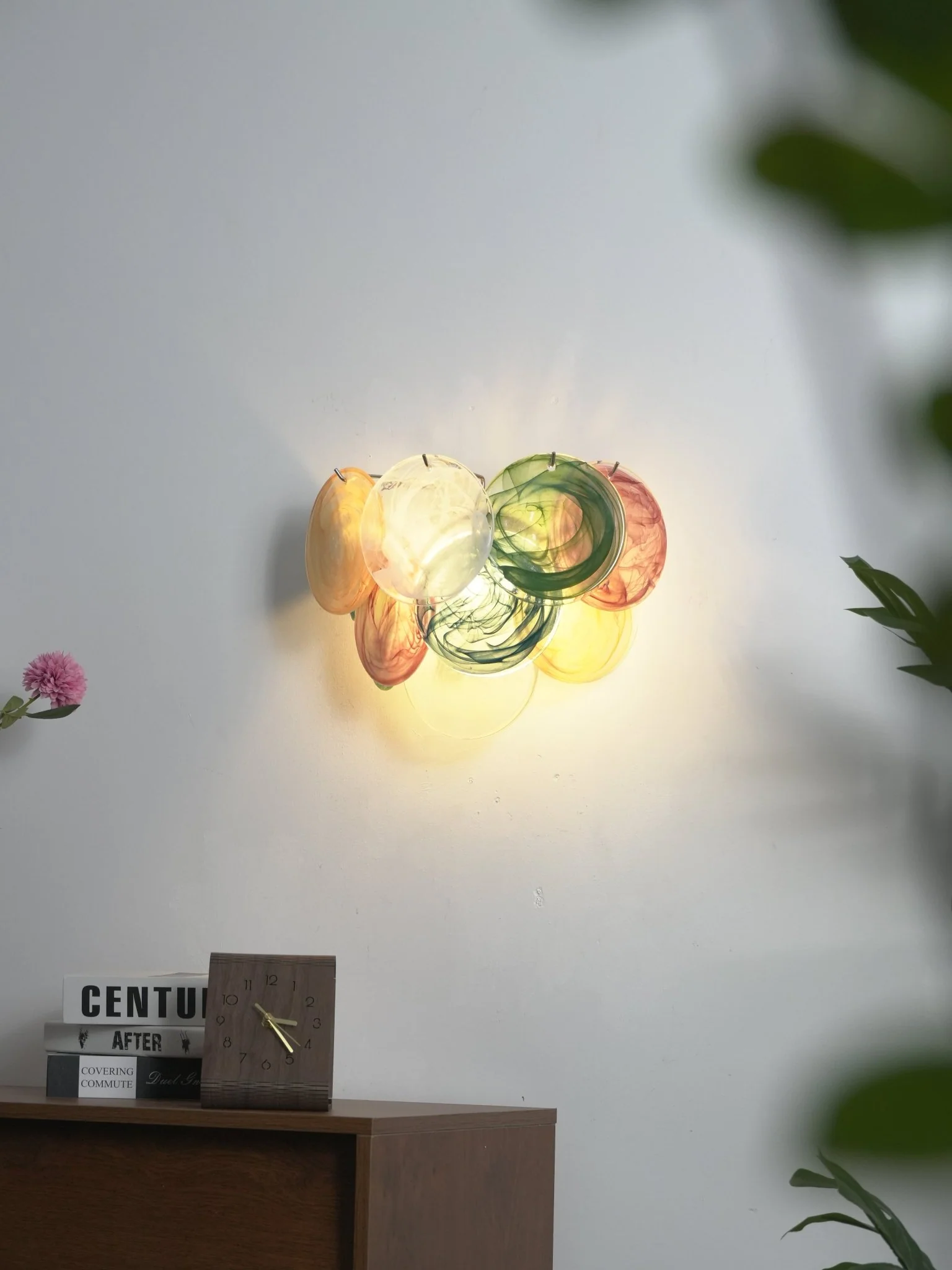 Lunaria Disc Murano Wall Lamp - Image 46