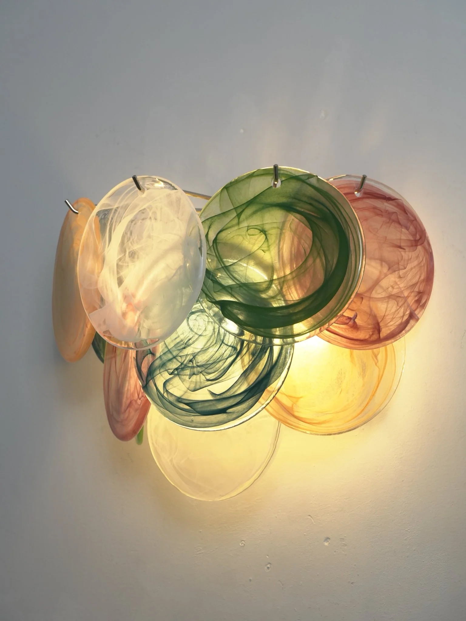 Lunaria Disc Murano Wall Lamp - Image 48