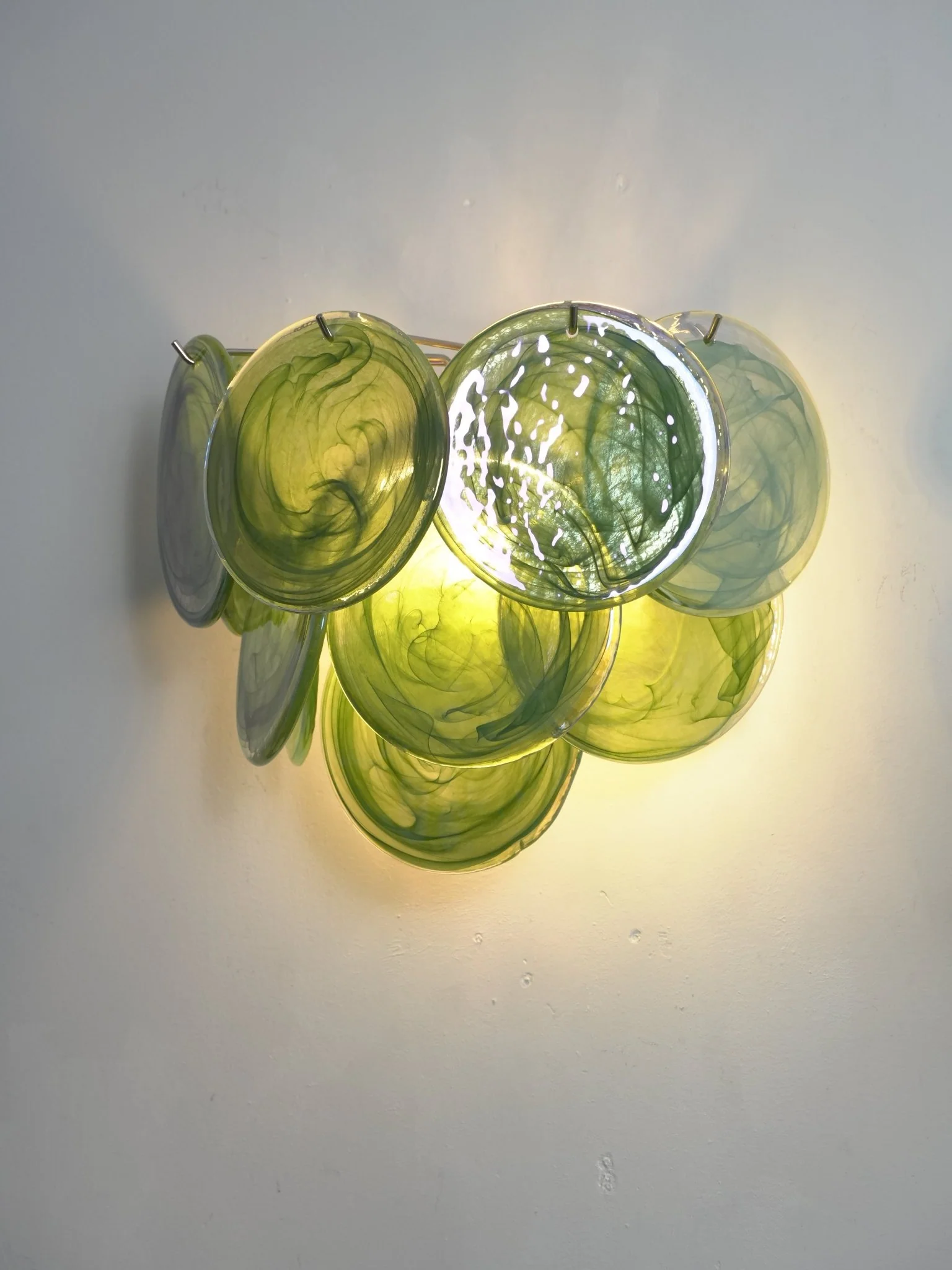 Lunaria Disc Murano Wall Lamp - Image 49