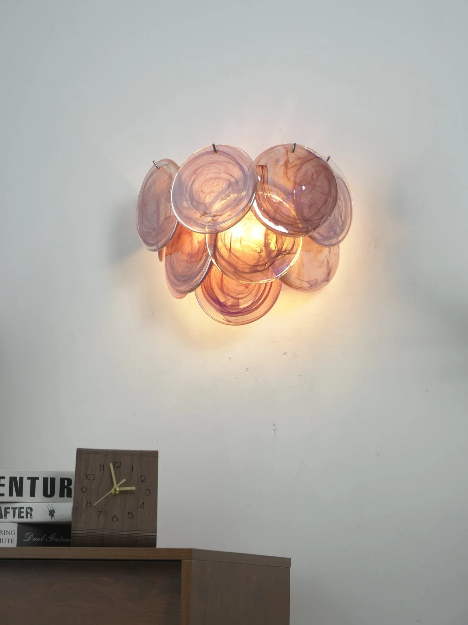 Lunaria Disc Murano Wall Lamp - Image 52