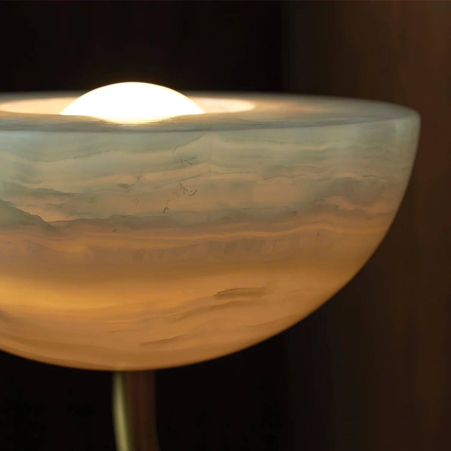 Lunaris Duo Alabaster Pendant Lamp - Image 28