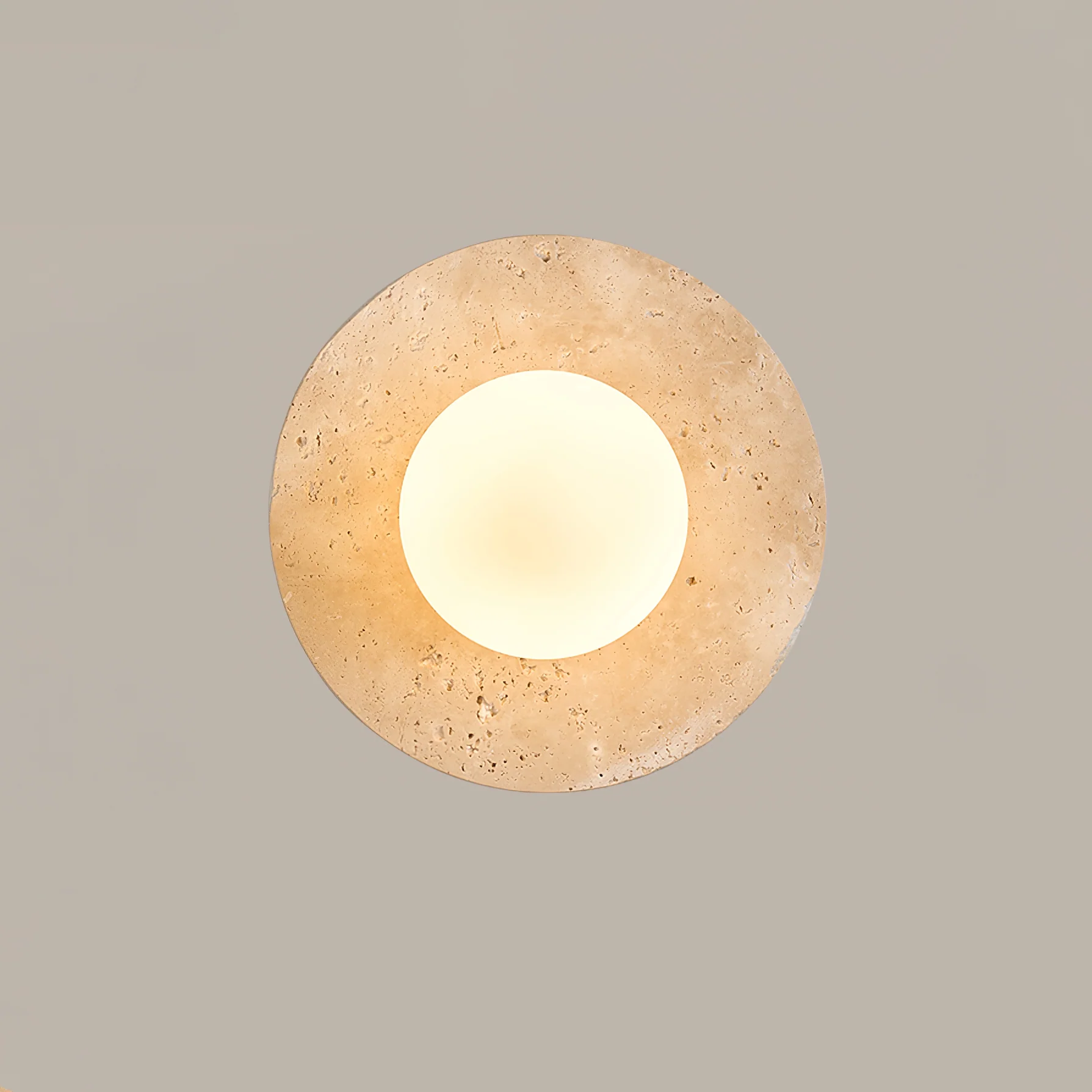 Lunaro Travertine Sconce - Image 13