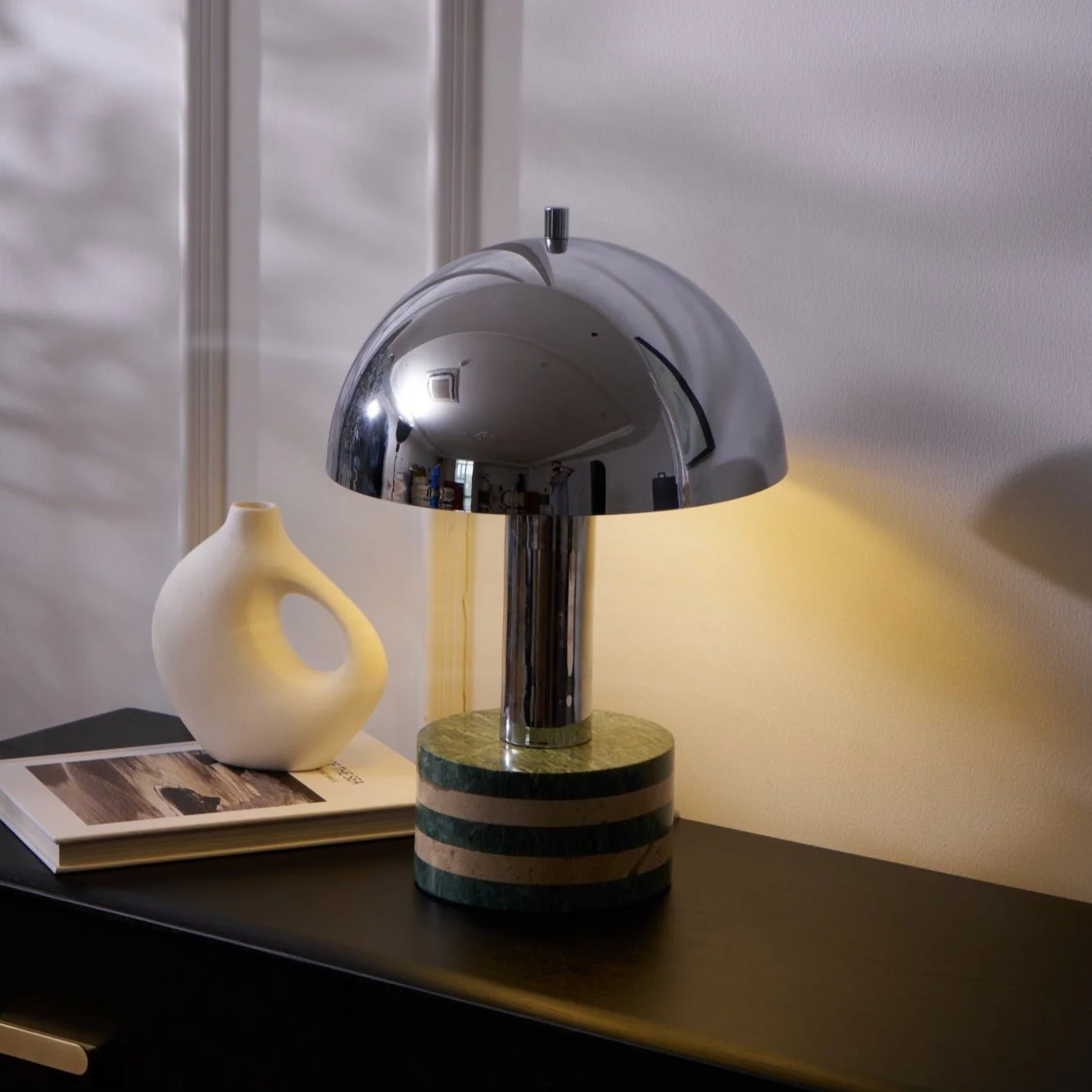 Luno Chrome Table Lamp - Image 5