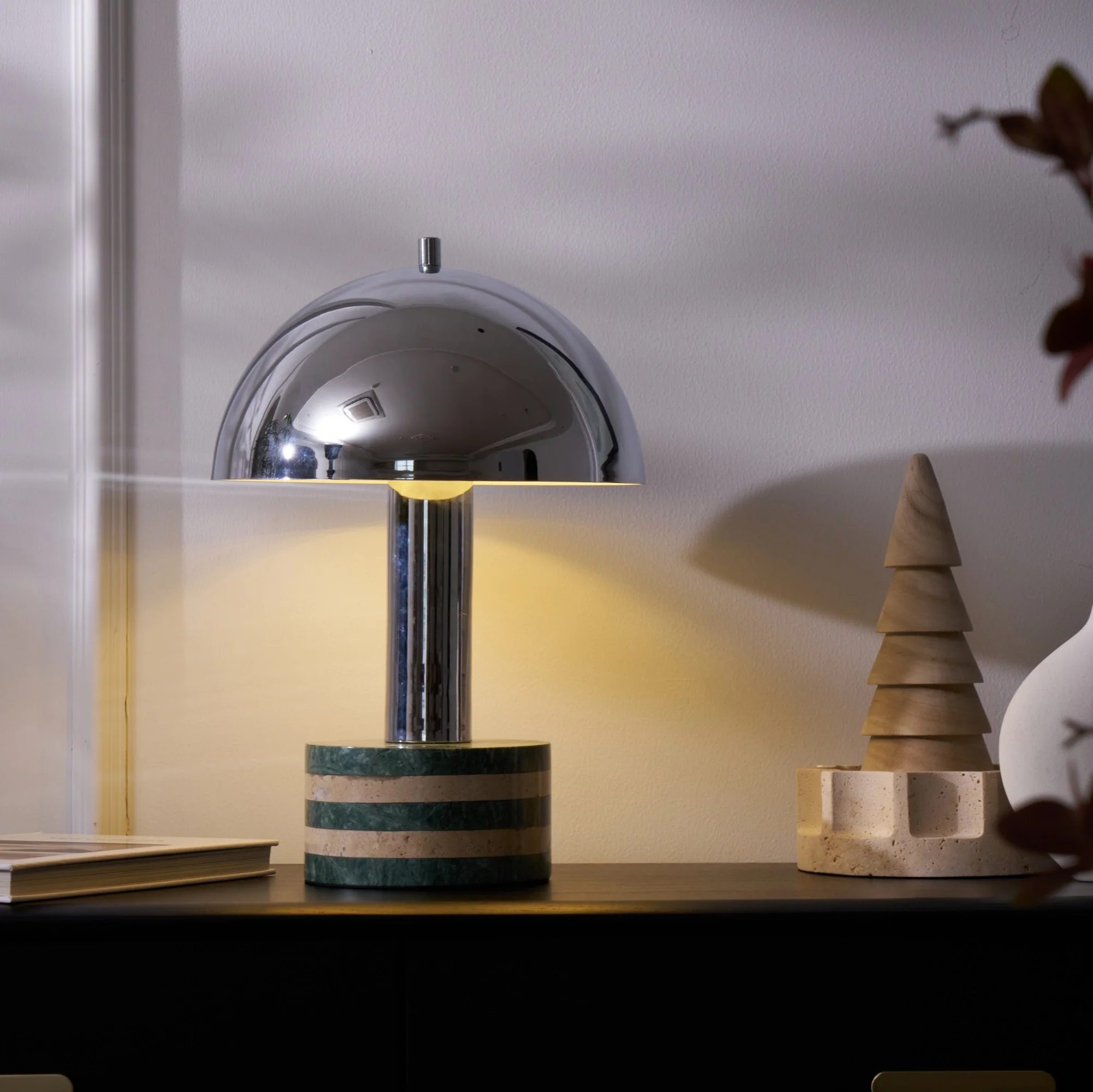 Luno Chrome Table Lamp - Image 6