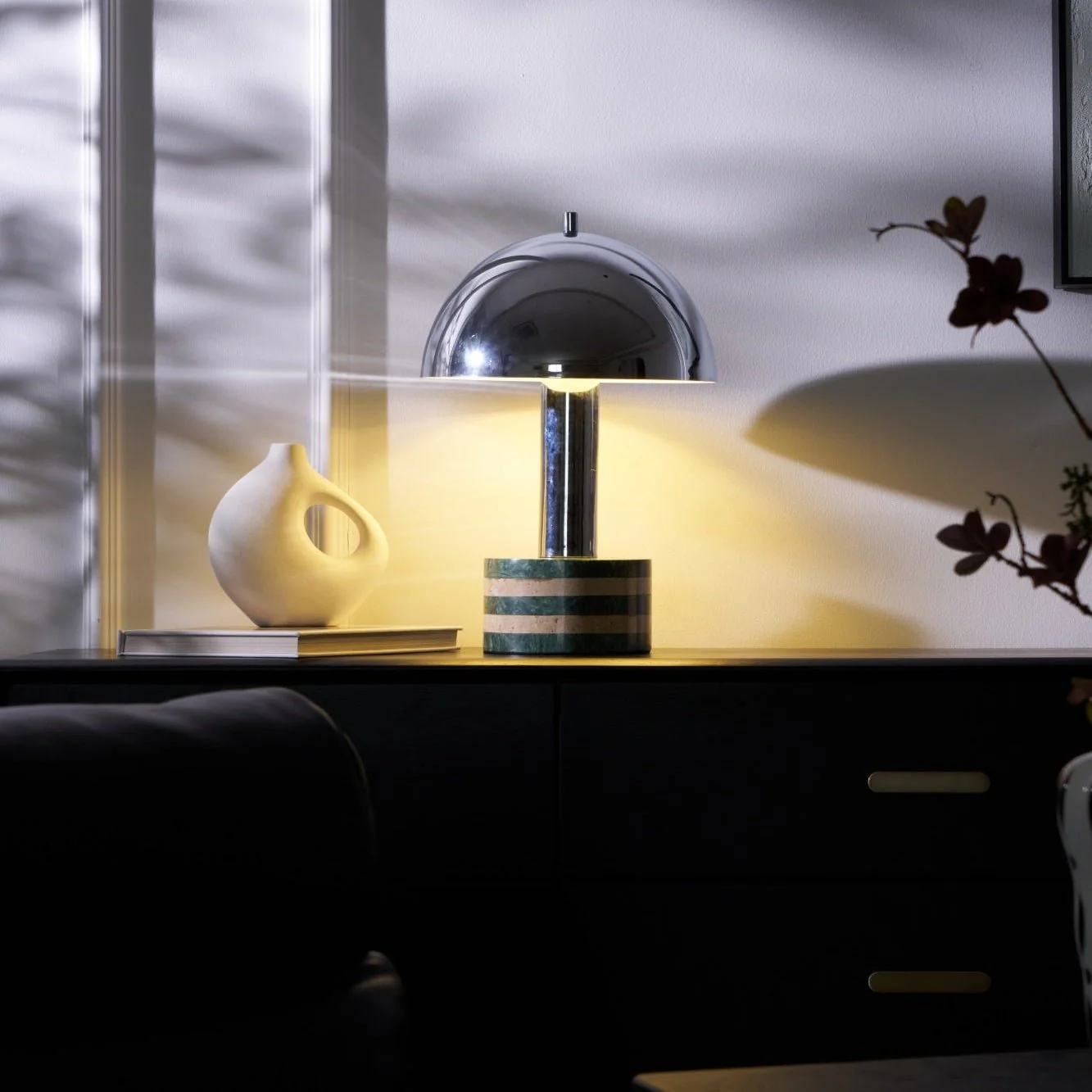 Luno Chrome Table Lamp - Image 9