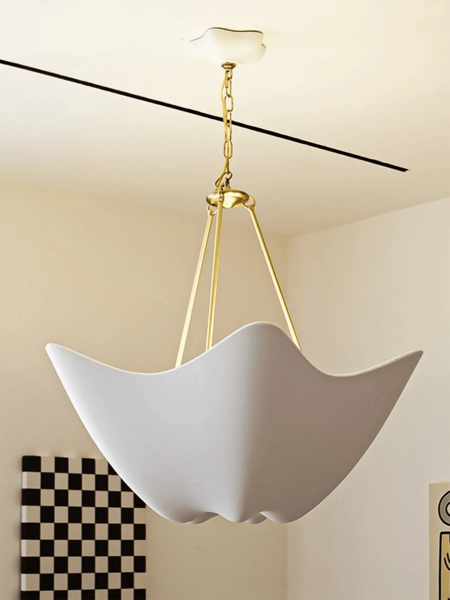 Luvonea Plaster Chandelier - Image 13