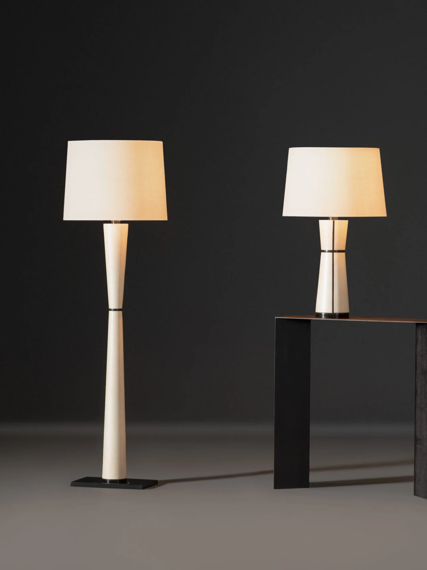Luxe Leather Floor Lamp - Image 11