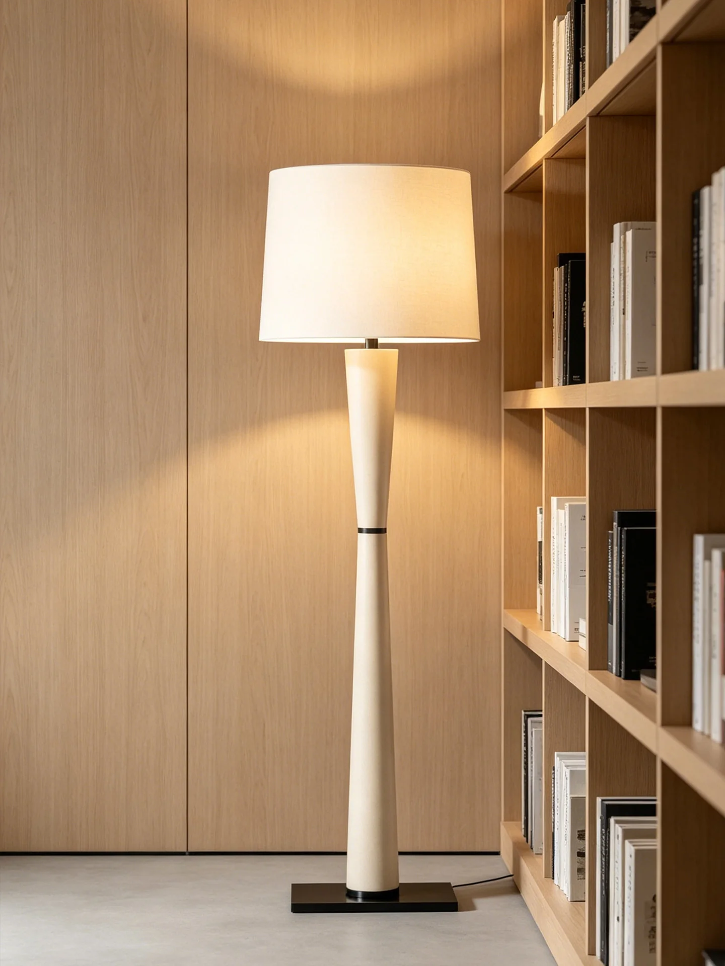 Luxe Leather Floor Lamp - Image 7