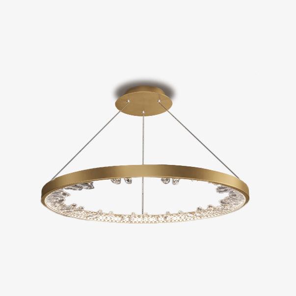 Luxury Circle Crystal Chandelier - Image 9