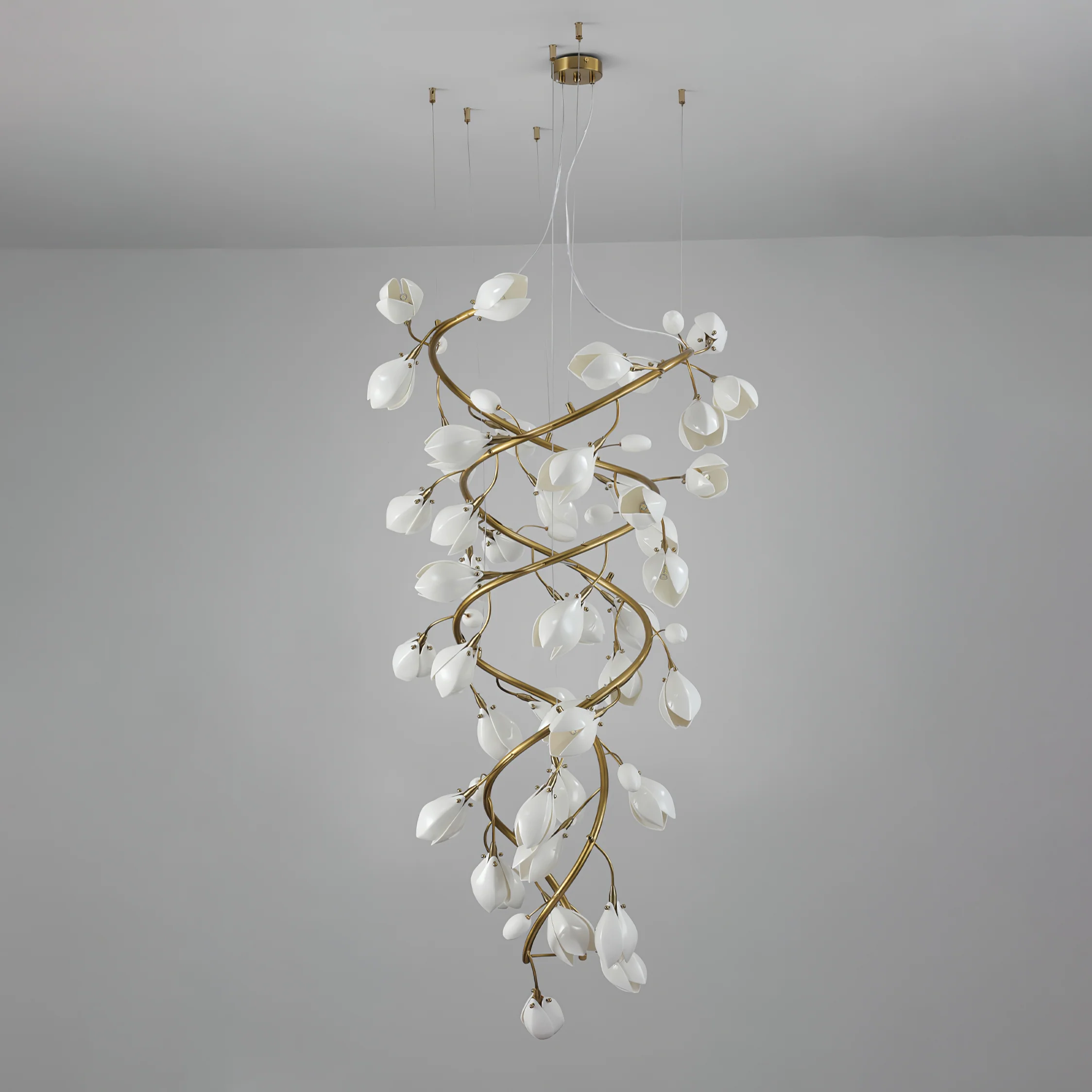Lysandra Cascade Stairs Chandelier - Image 8