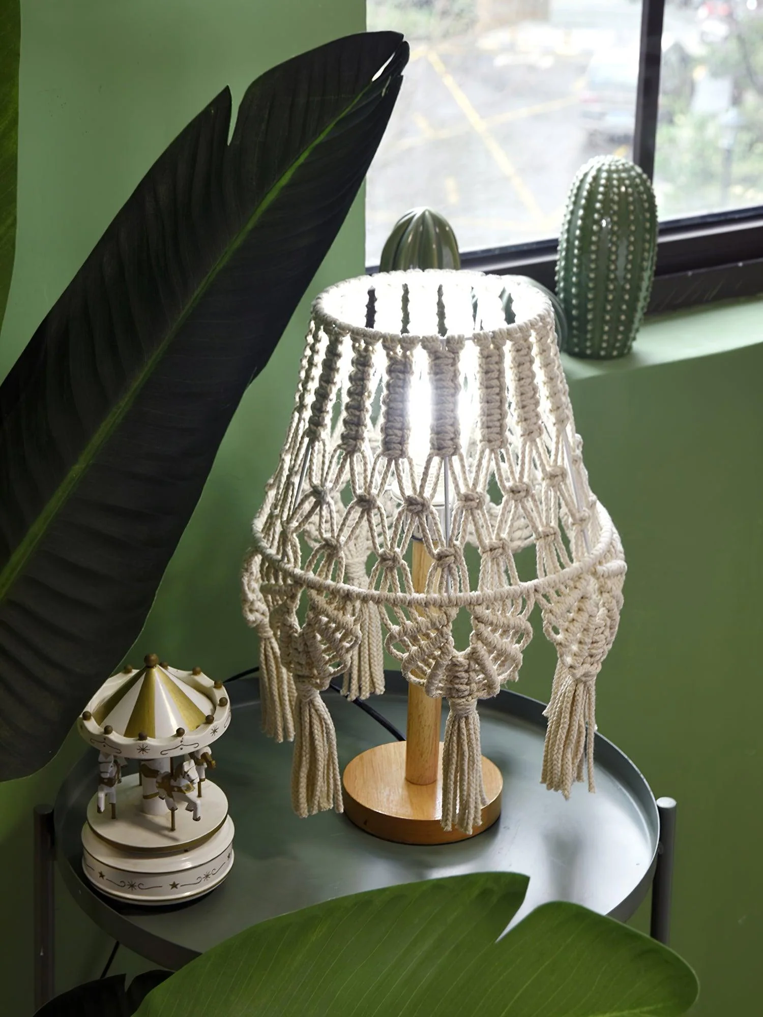 Macrame Table Lamp - Image 14