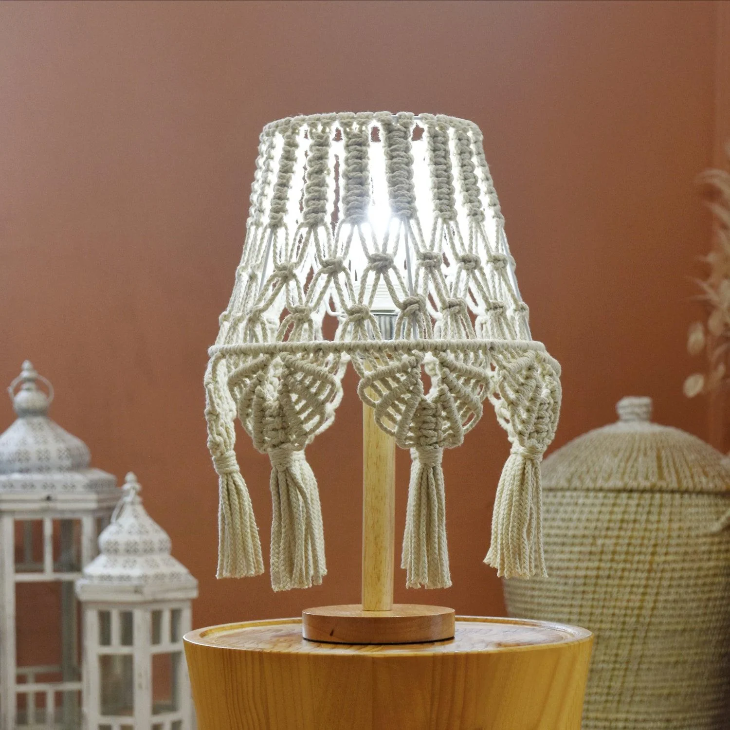 Macrame Table Lamp - Image 9