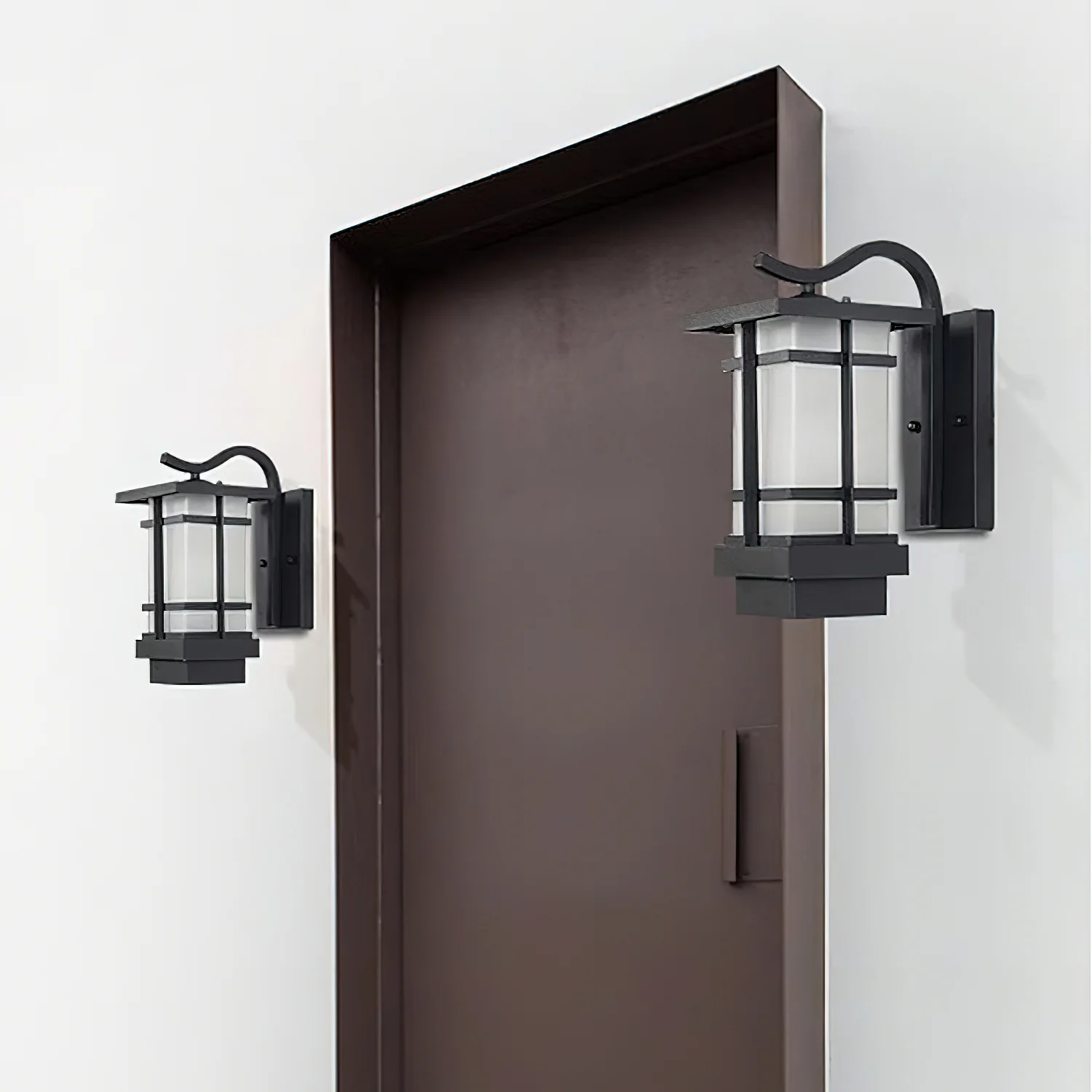 Madison Lantern Outdoor Wall Lamp - Image 10