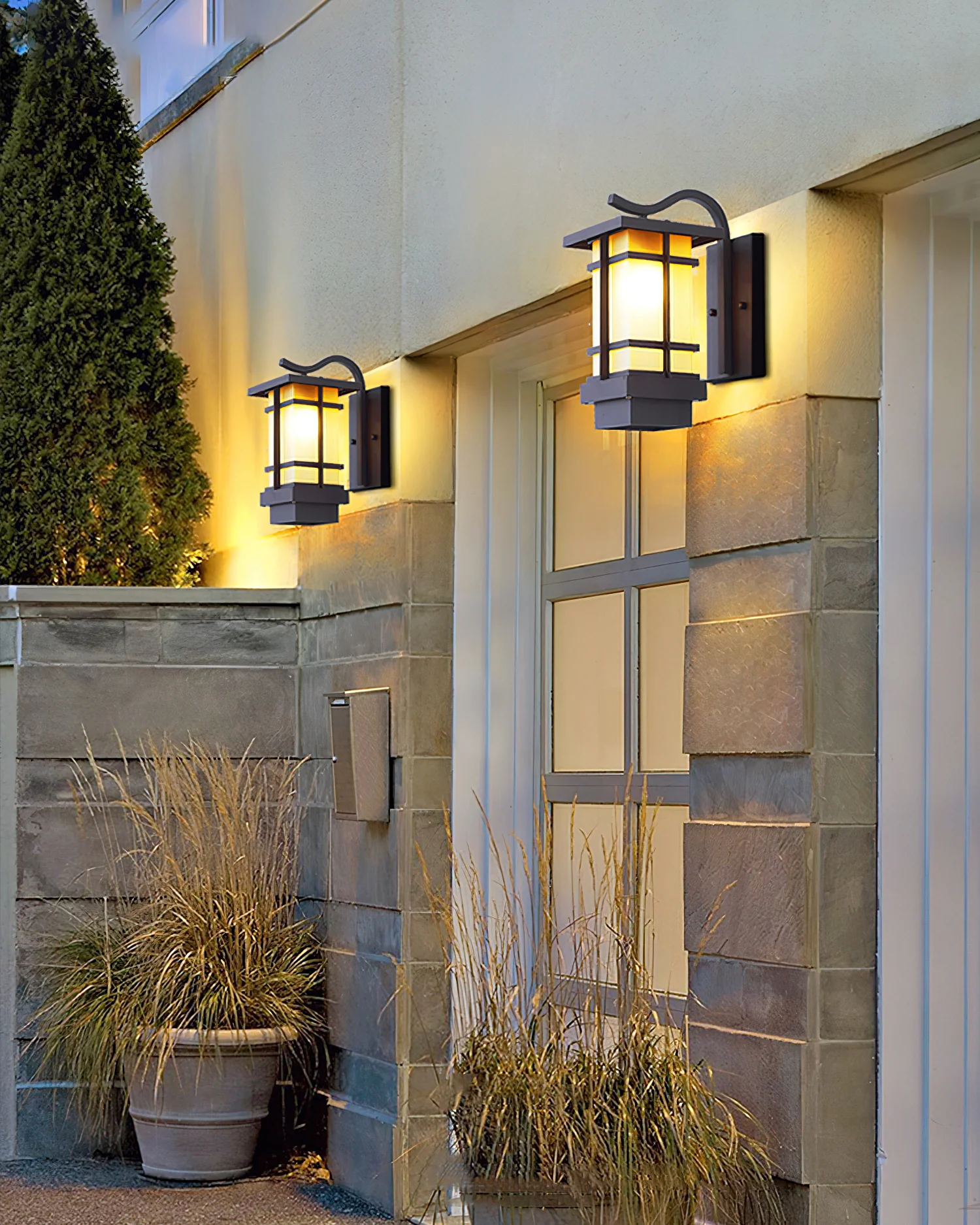 Madison Lantern Outdoor Wall Lamp - Image 13