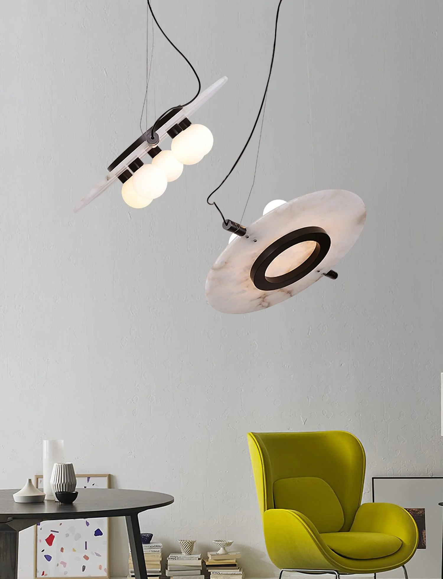 Magma Alabaster Pendant Lamp - Image 13