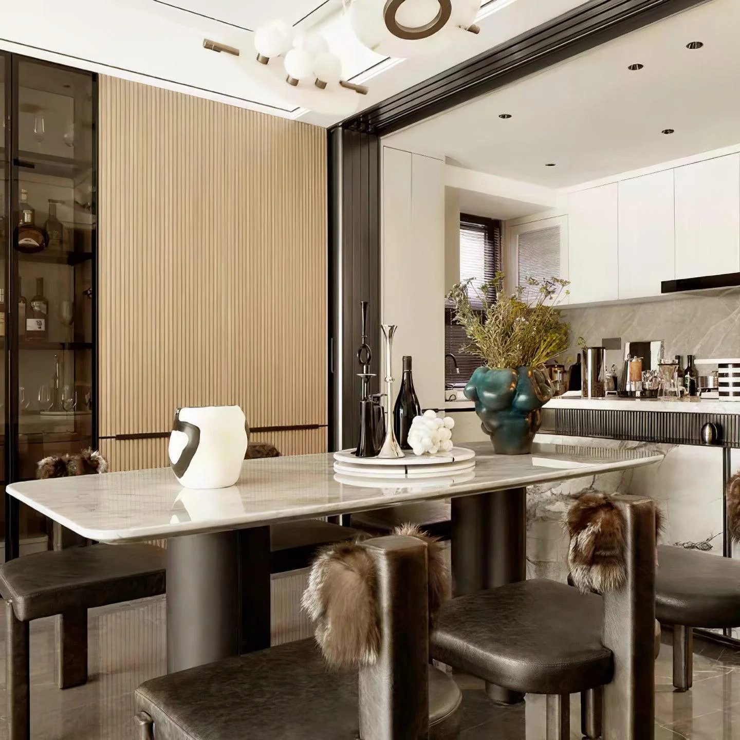 Magma Alabaster Pendant Lamp - Image 4