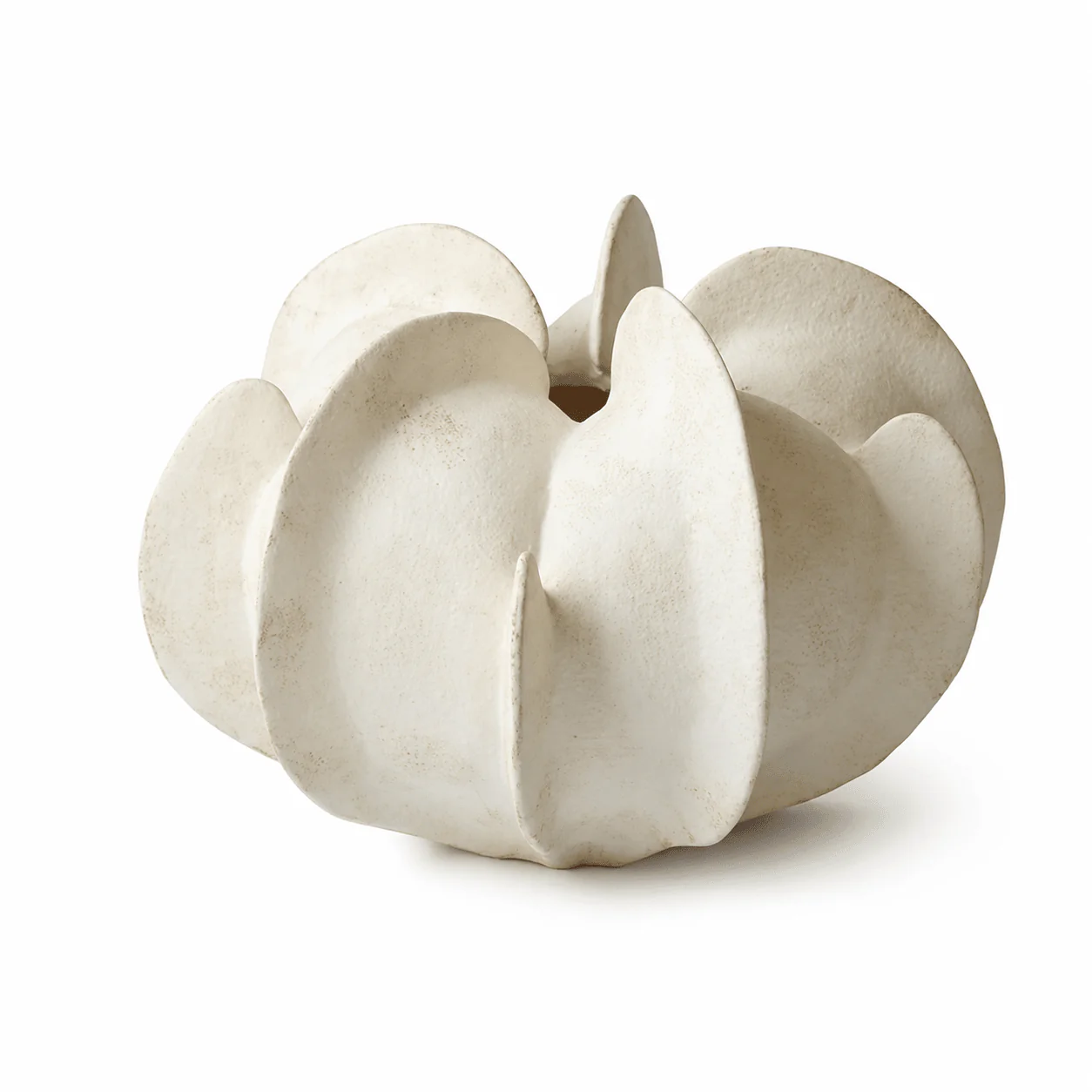Magnolia Bloom Ceramic Sculpture Vase - Image 7