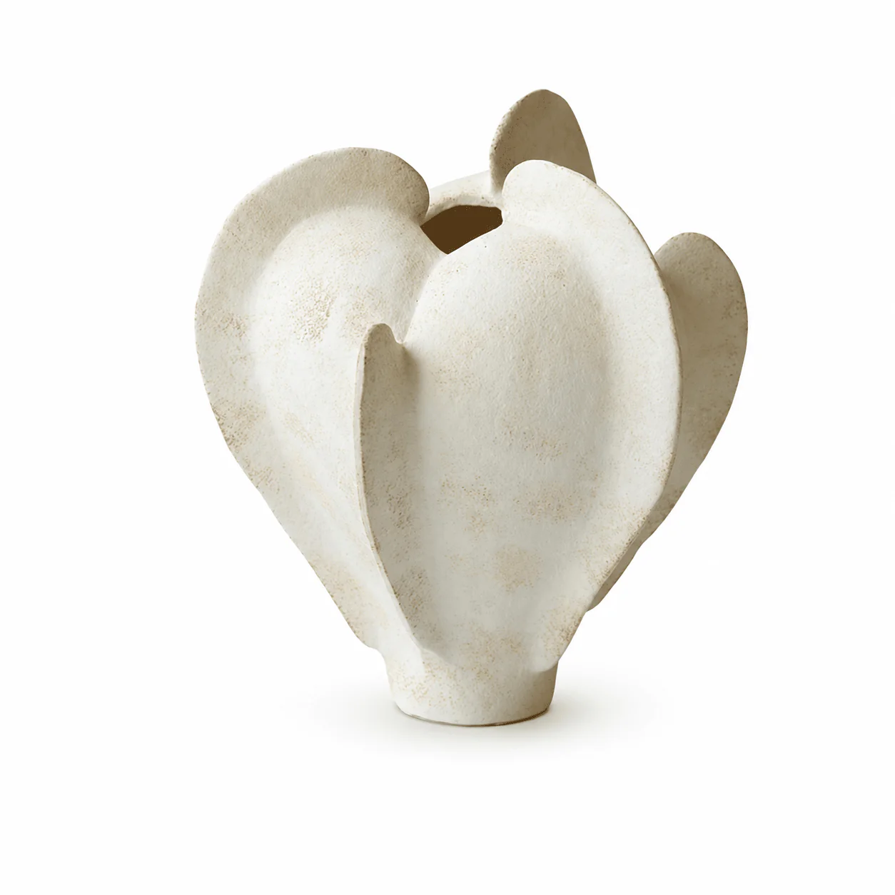 Magnolia Bloom Ceramic Sculpture Vase - Image 8