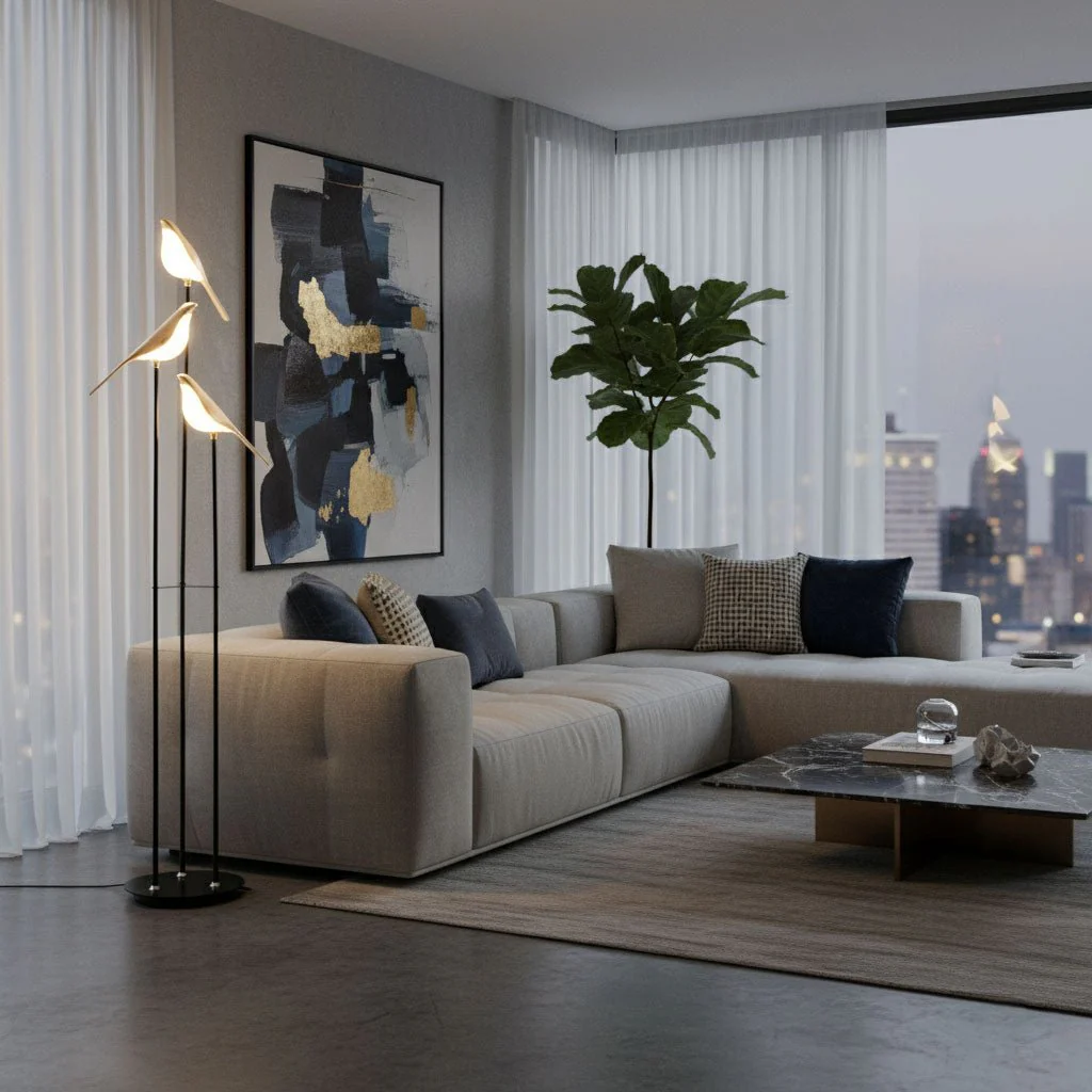 Magpie Perch Floor Lamp - Image 9