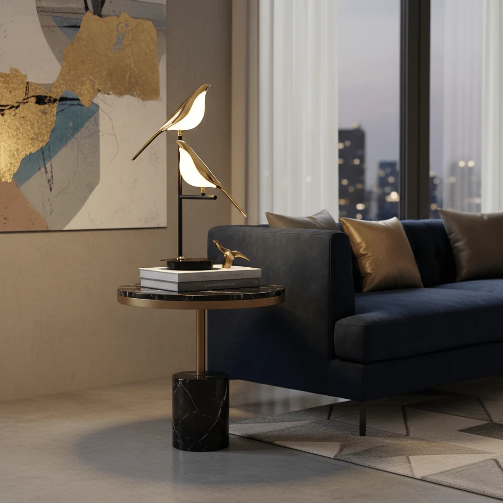Magpie Perch Table Lamp - Image 3