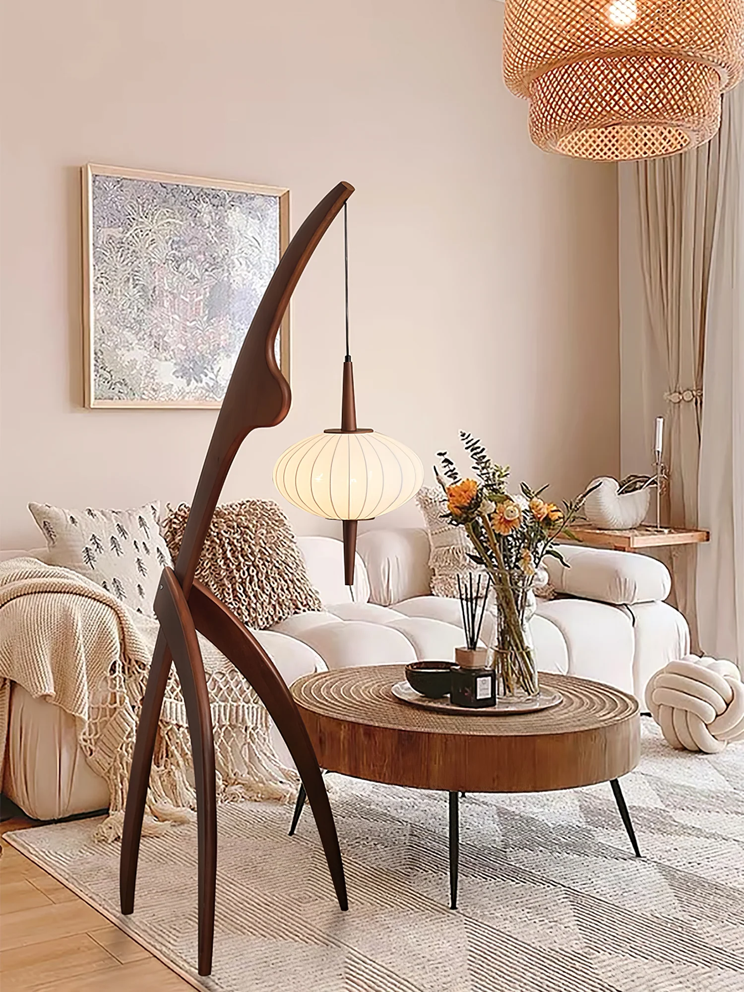 Mantis Wood Floor Lamp - Image 22