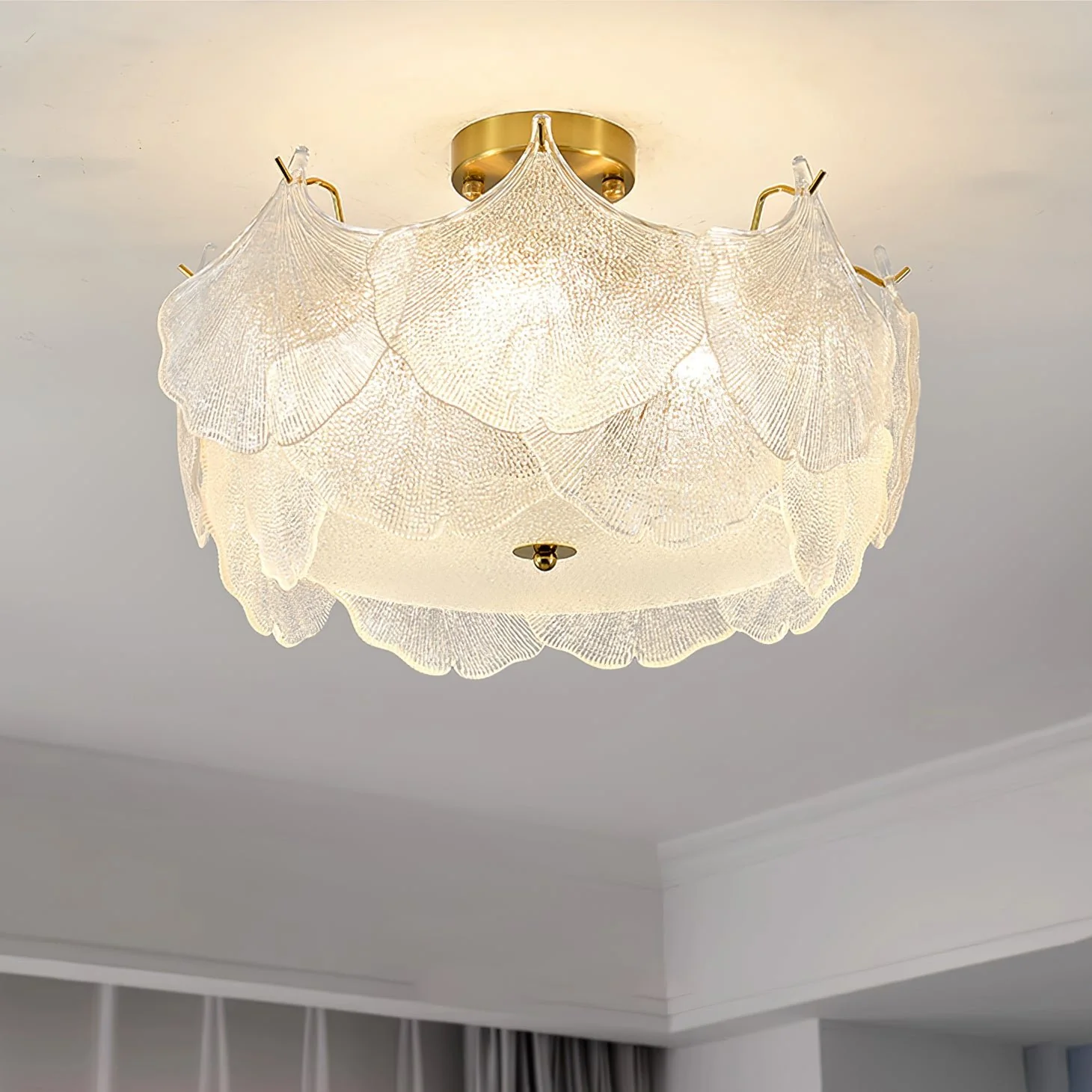 Maple Leaf Cluster Ceiling Light - Image 2