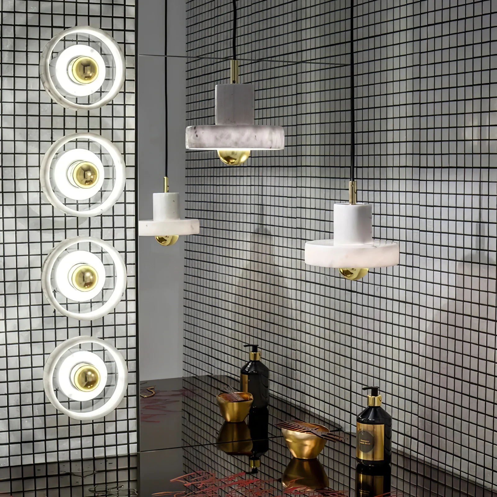 Marble Aura Pendant Lamp - Image 15