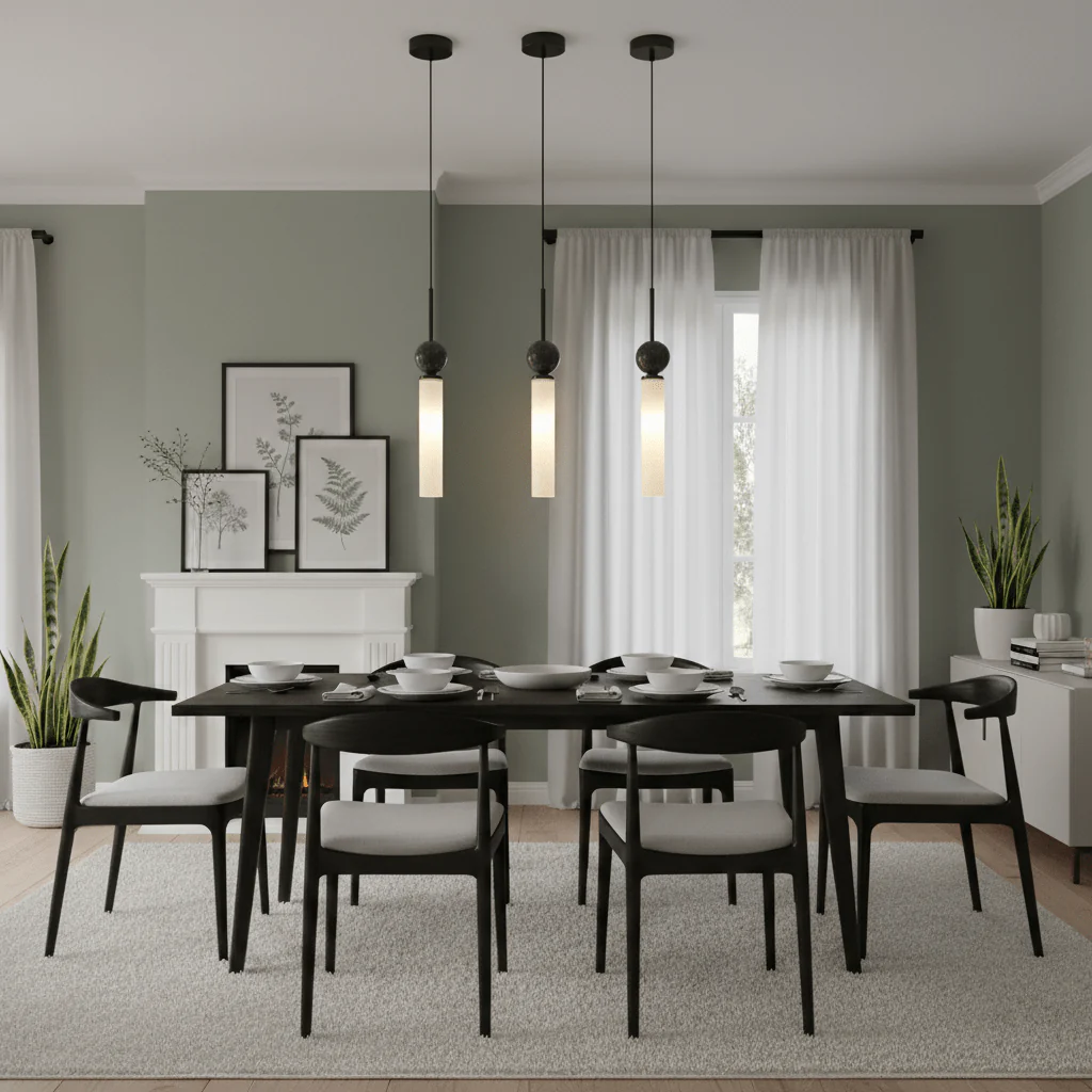 Marble Vertical Pendant Lamp - Image 10