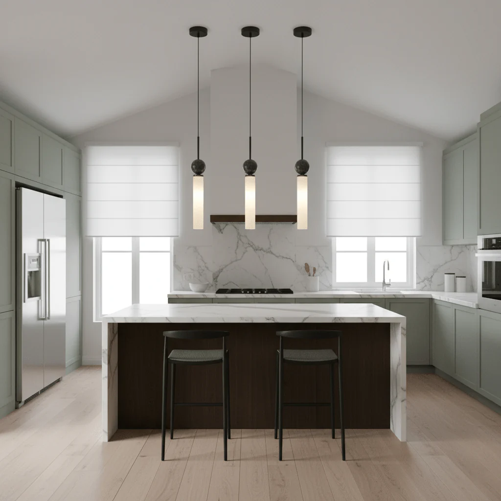 Marble Vertical Pendant Lamp - Image 6