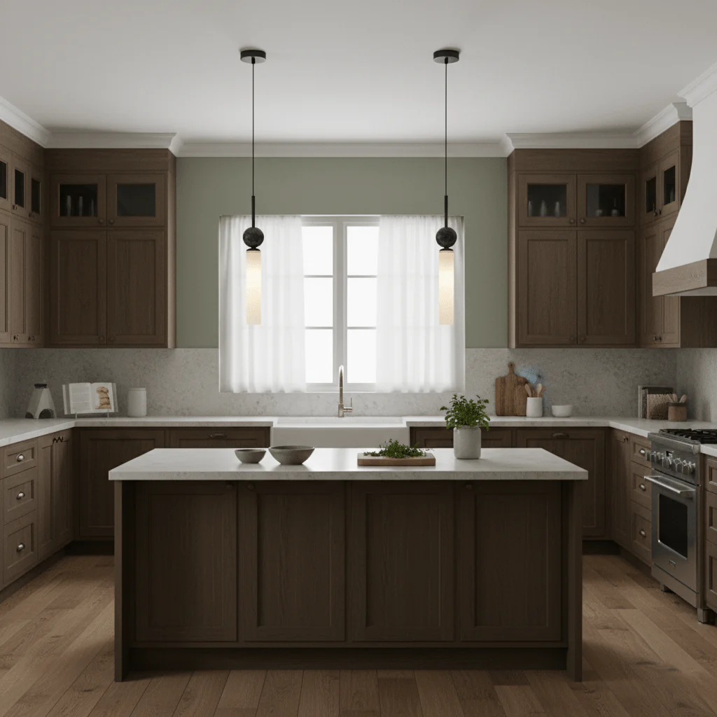Marble Vertical Pendant Lamp - Image 7