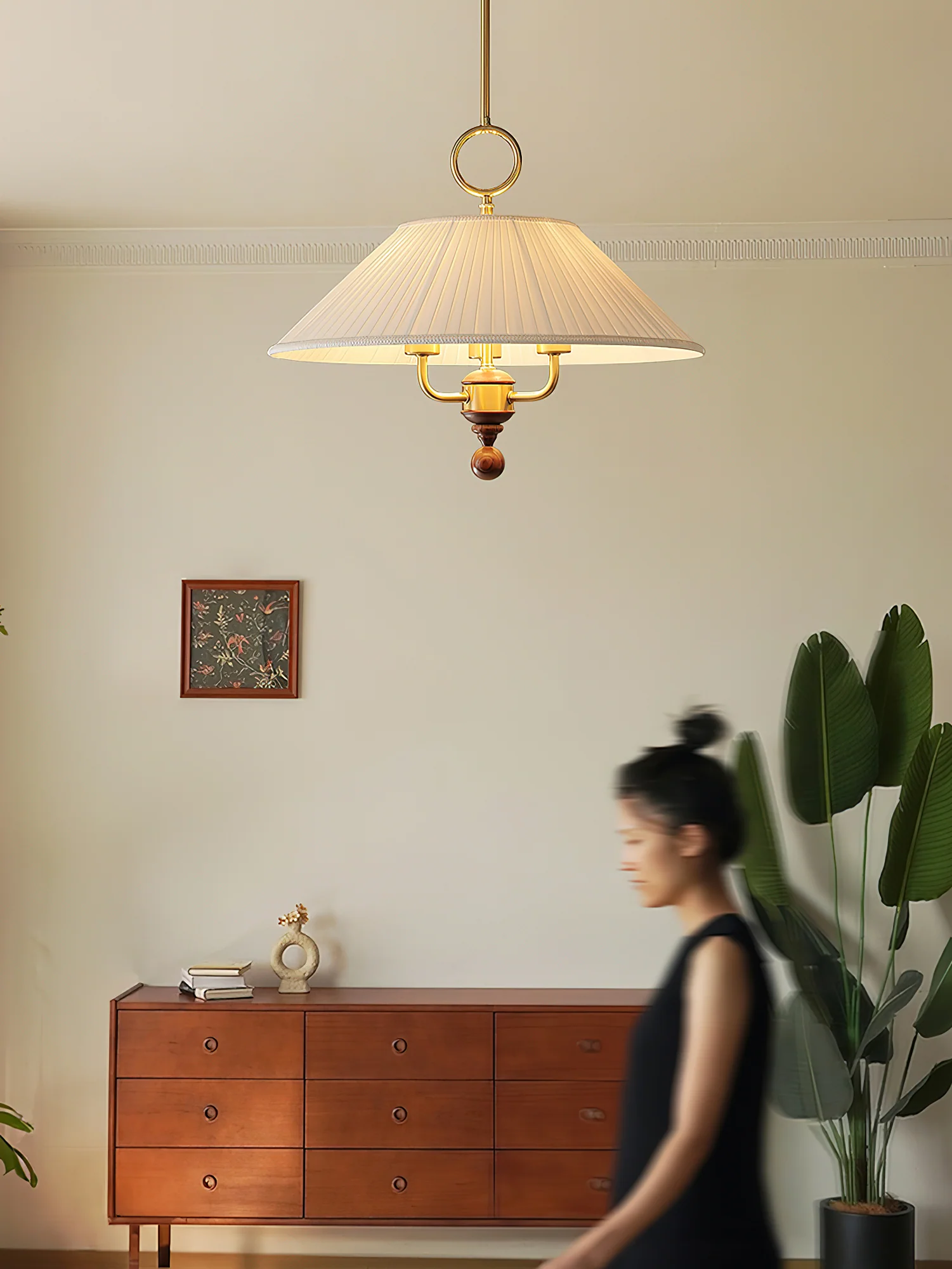 Marcellia Pleated Pendant Light - Image 8