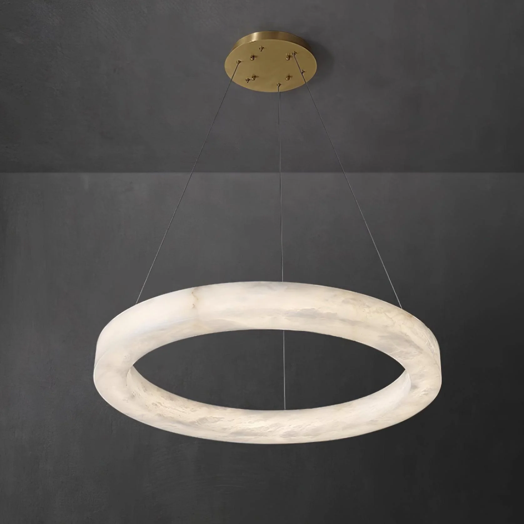 Marika Alabaster Chandelier - Image 11