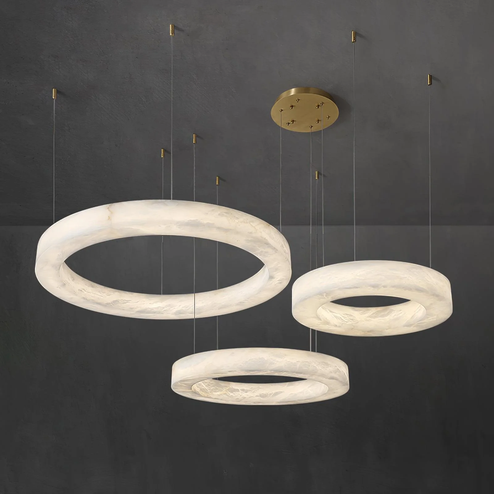 Marika Alabaster Chandelier - Image 19