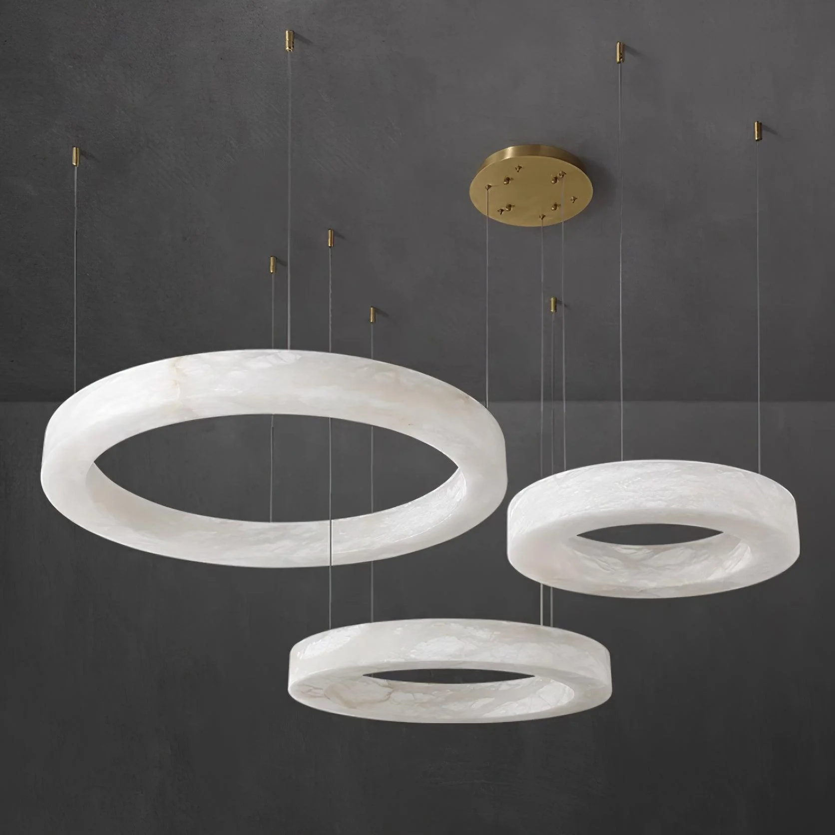 Marika Alabaster Chandelier - Image 20