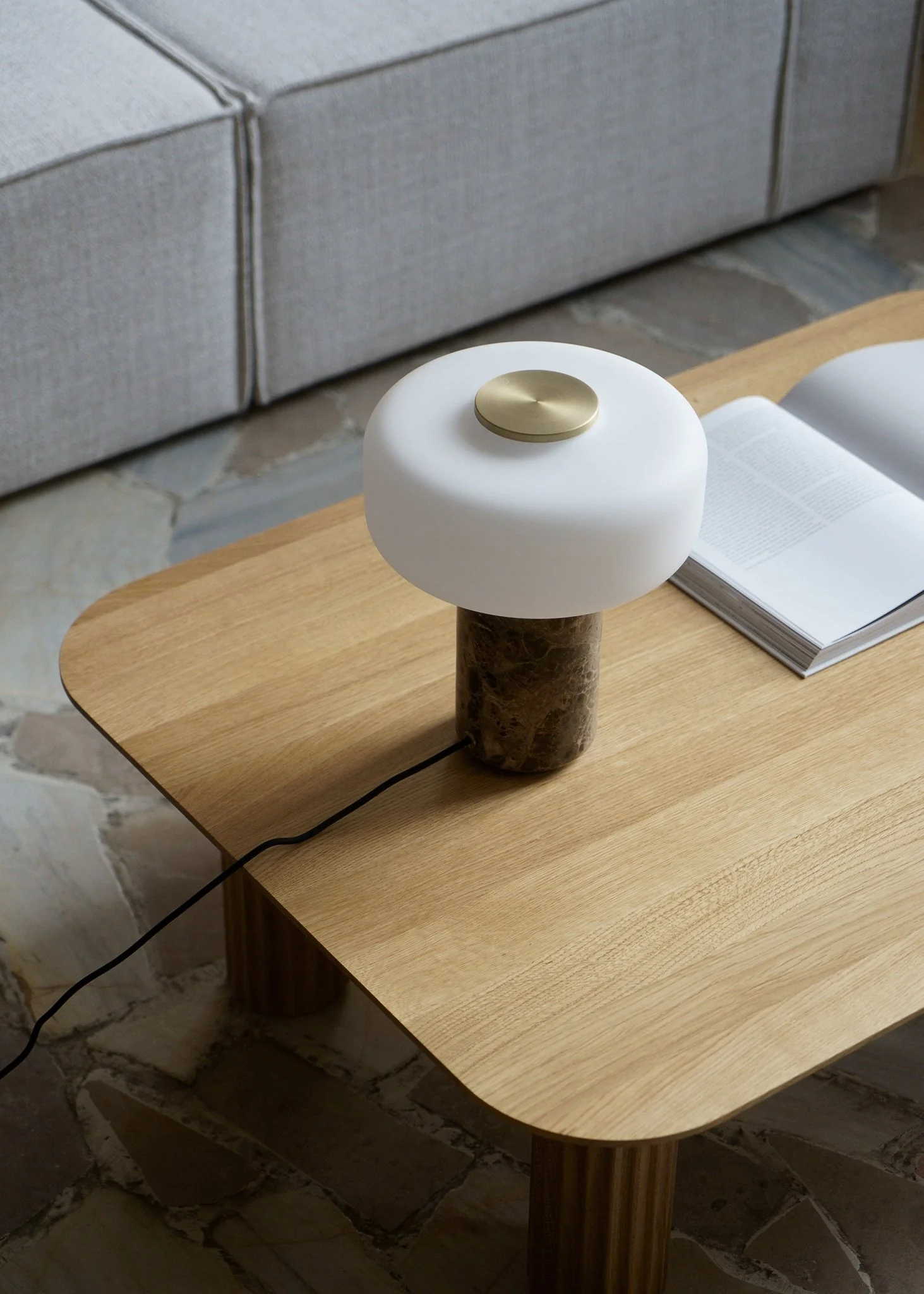 Maris Rechargeable Marble Table Lamp - Image 12