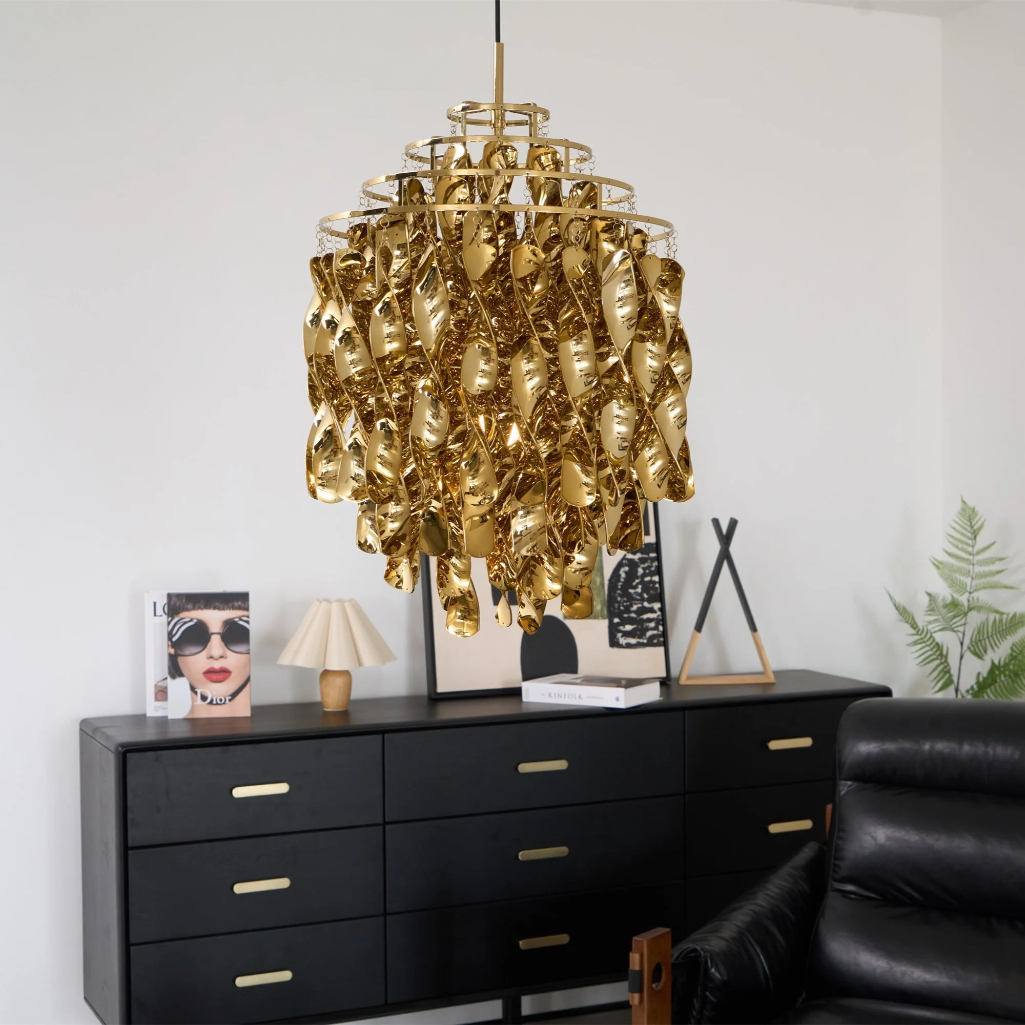 Maris Spiral Pendant Lamp - Image 2