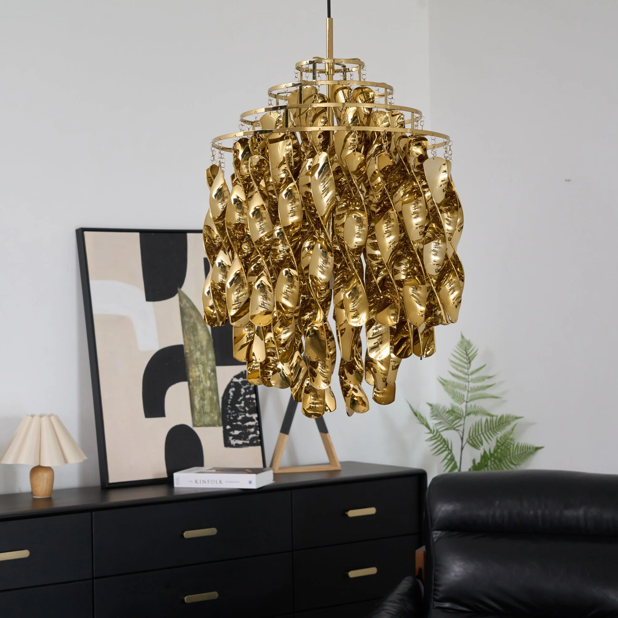 Maris Spiral Pendant Lamp - Image 4