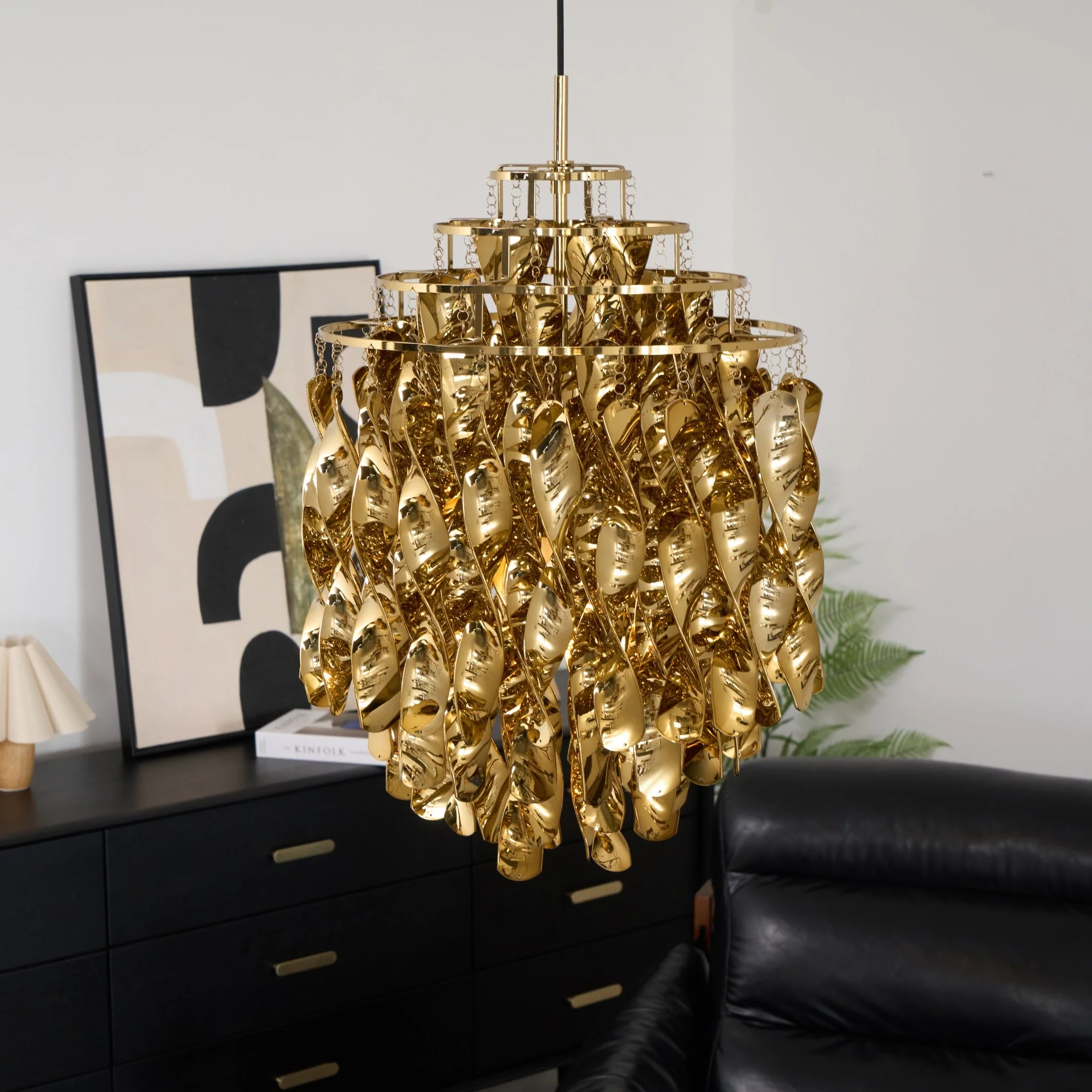 Maris Spiral Pendant Lamp - Image 6