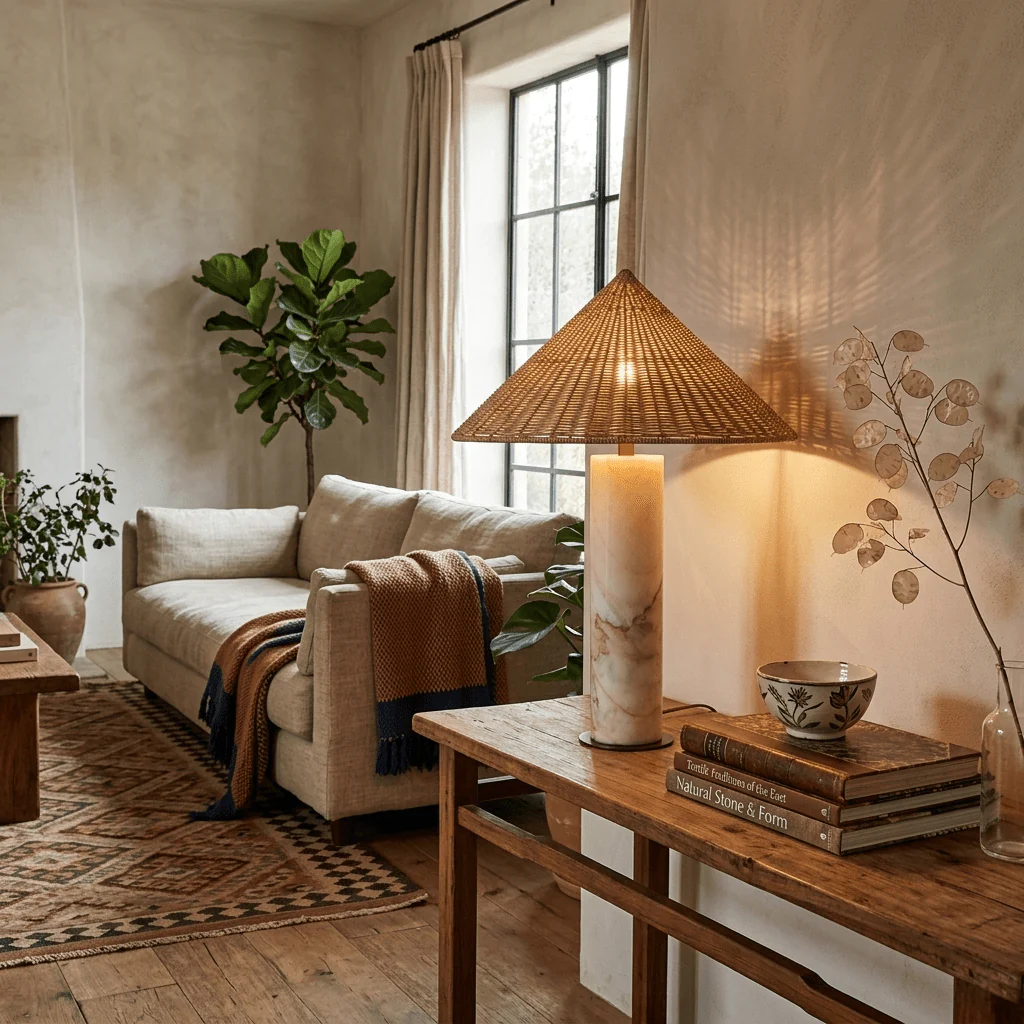 Marisol Marble Table Lamp - Image 3