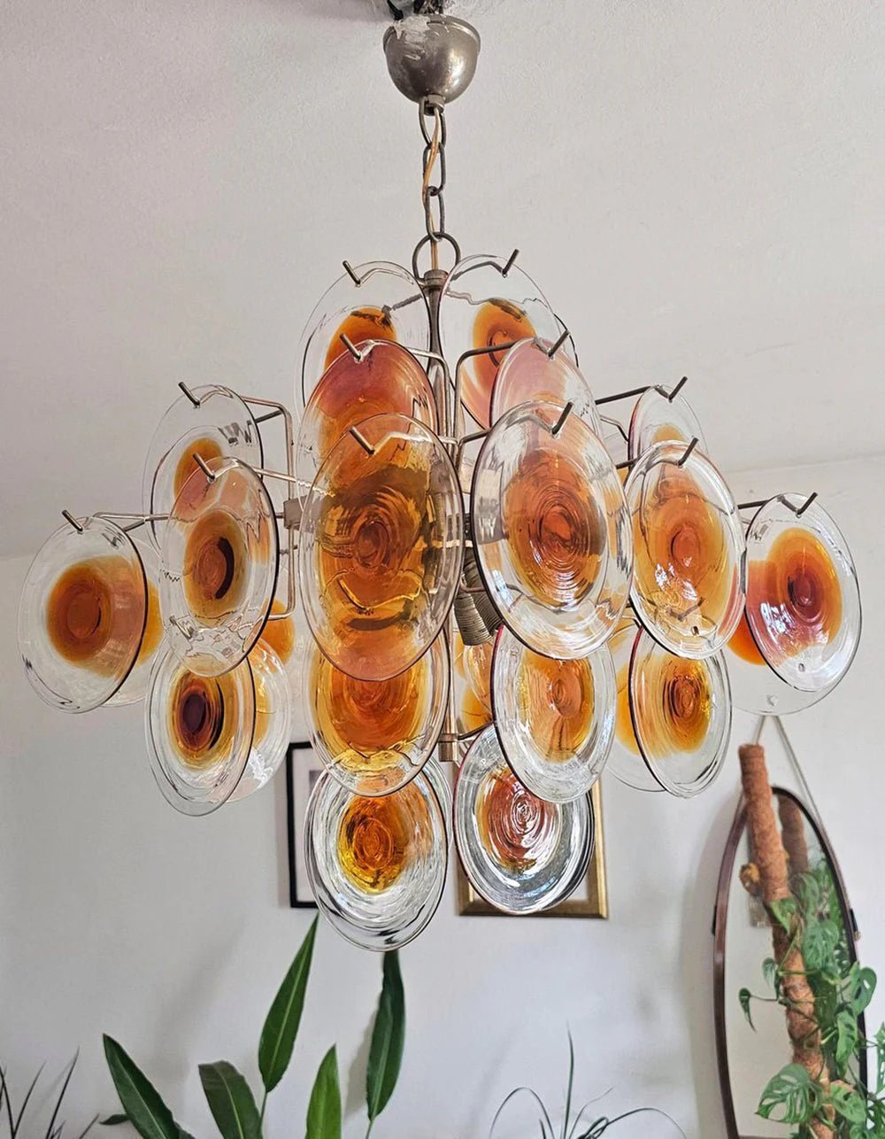 Mazzega Vistosi Murano Chandelier - Image 10