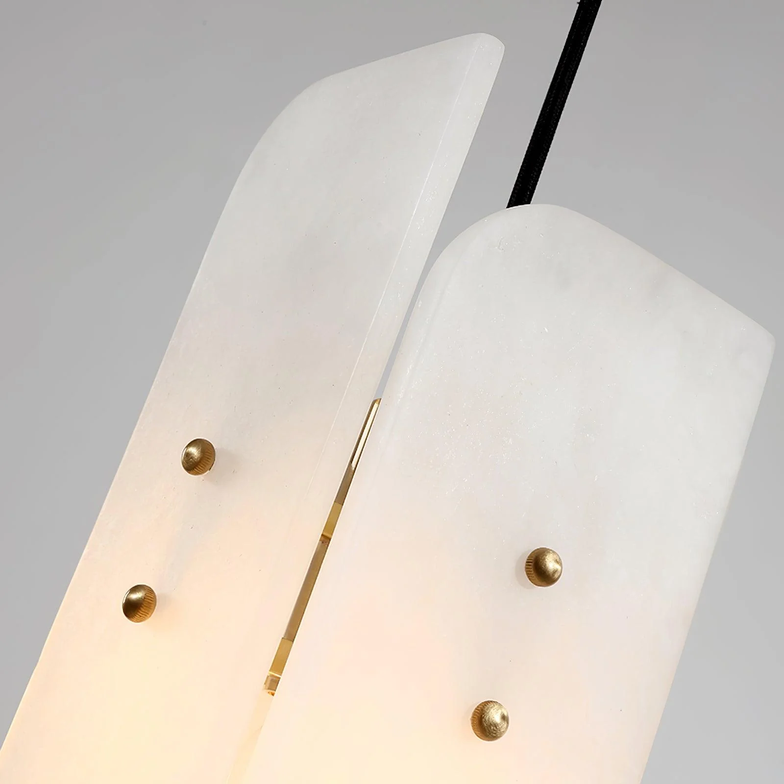 Megalith Mini Alabaster Pendant Light - Image 18