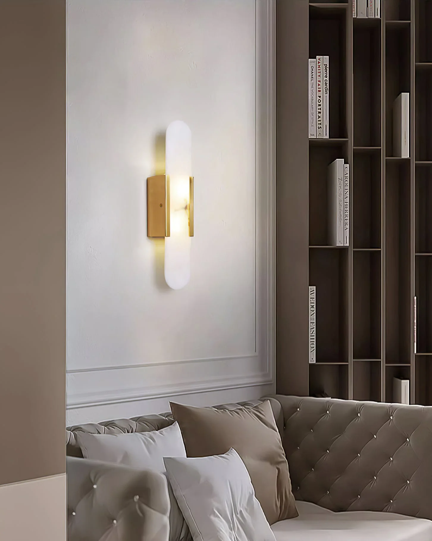 Melange Elongated Alabaster Wall Lamp - Image 21
