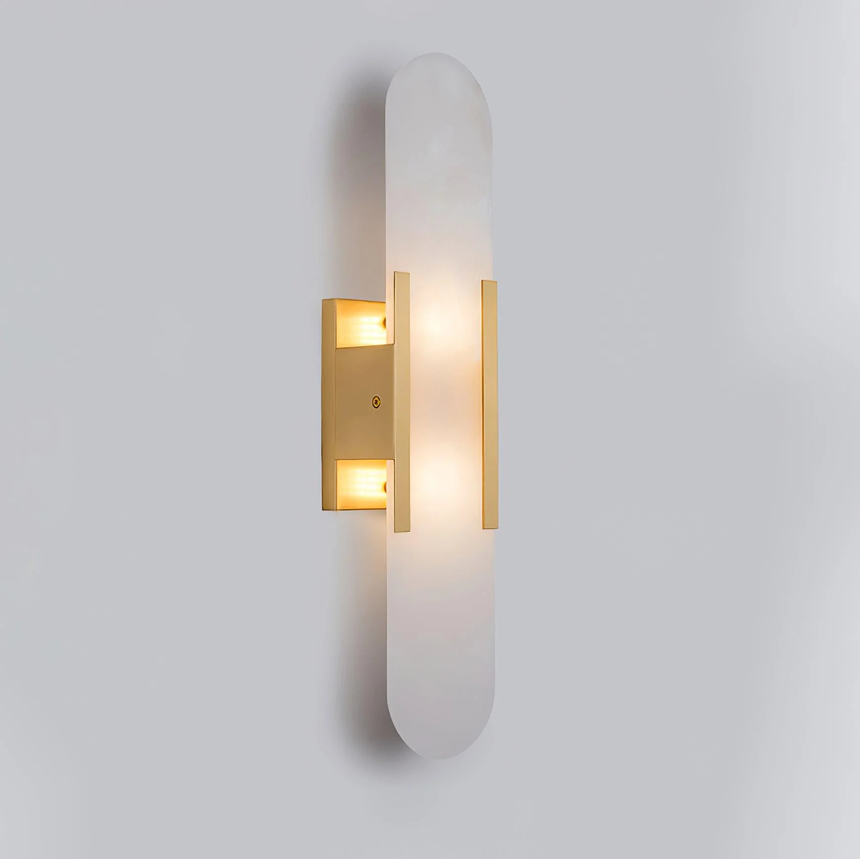 Melange Elongated Alabaster Wall Lamp - Image 46