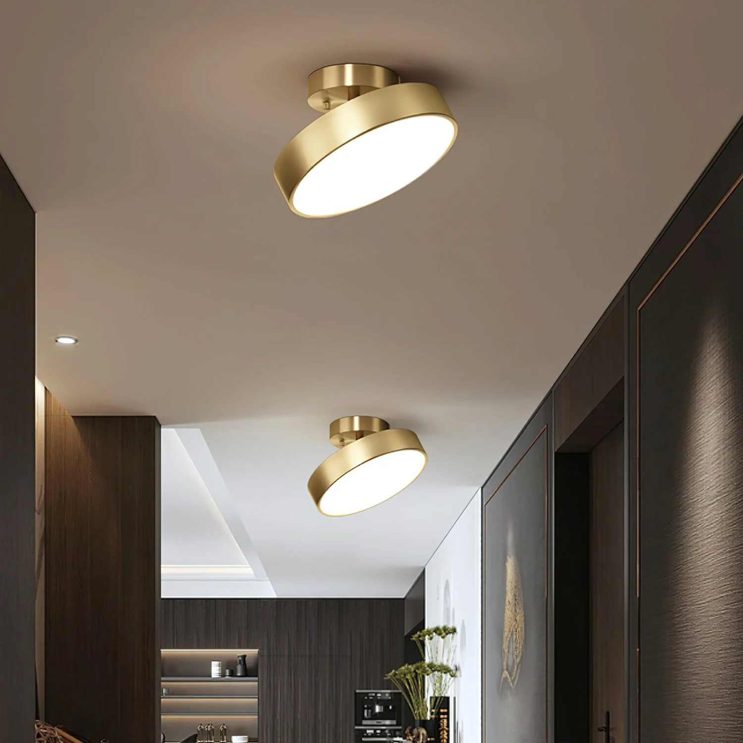 Meridian Rotatable LED Ceiling Light - Image 10