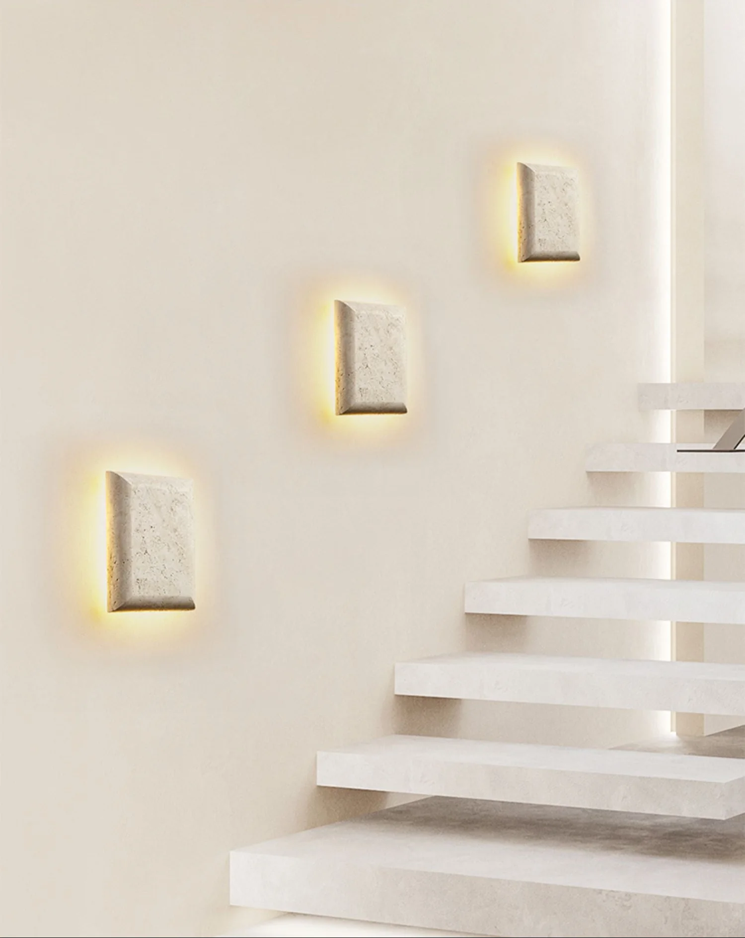 Mesa Glow Travertine Sconce - Image 4