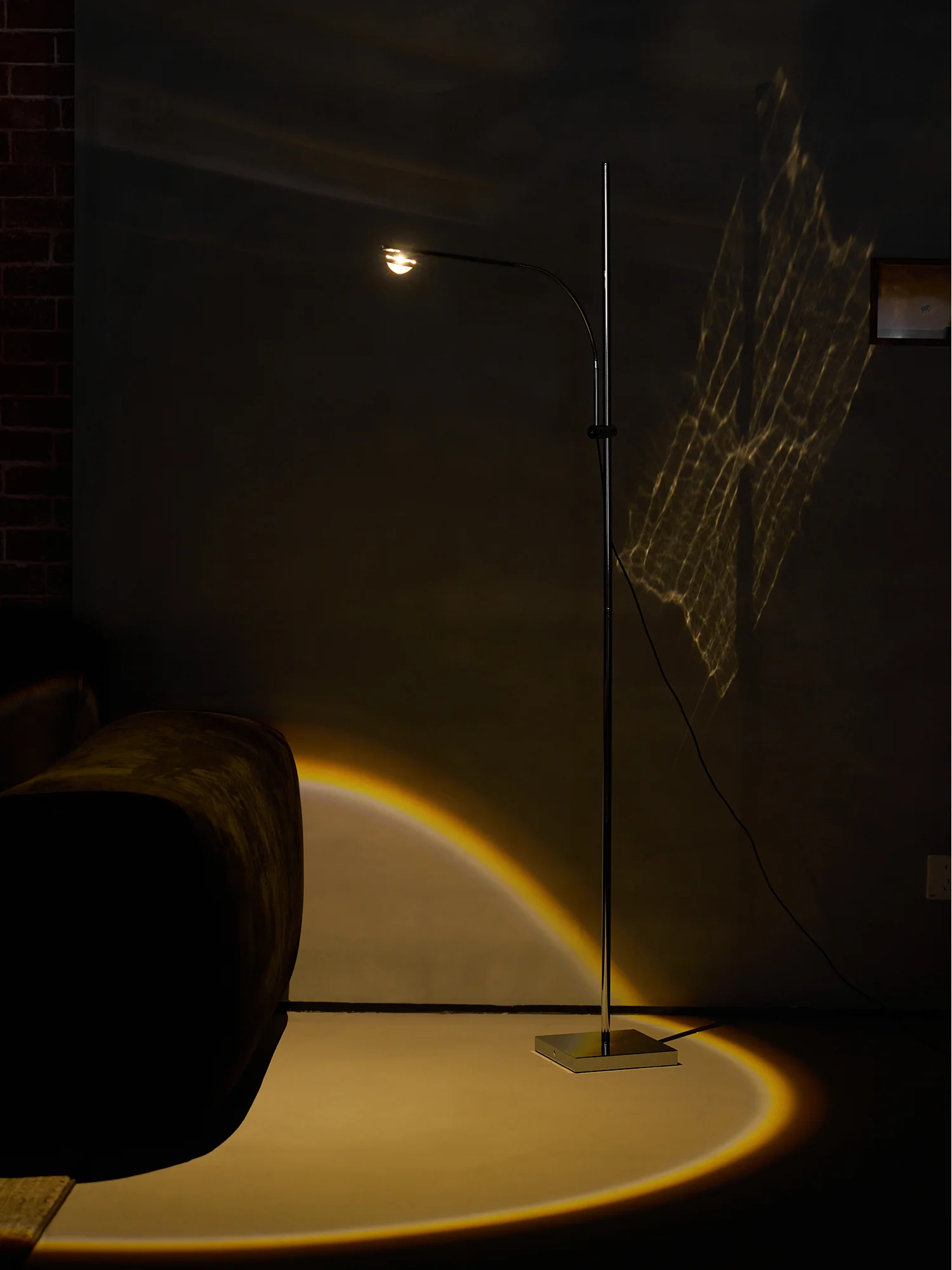 Metal Body Graceful Floor Lamp - Image 20