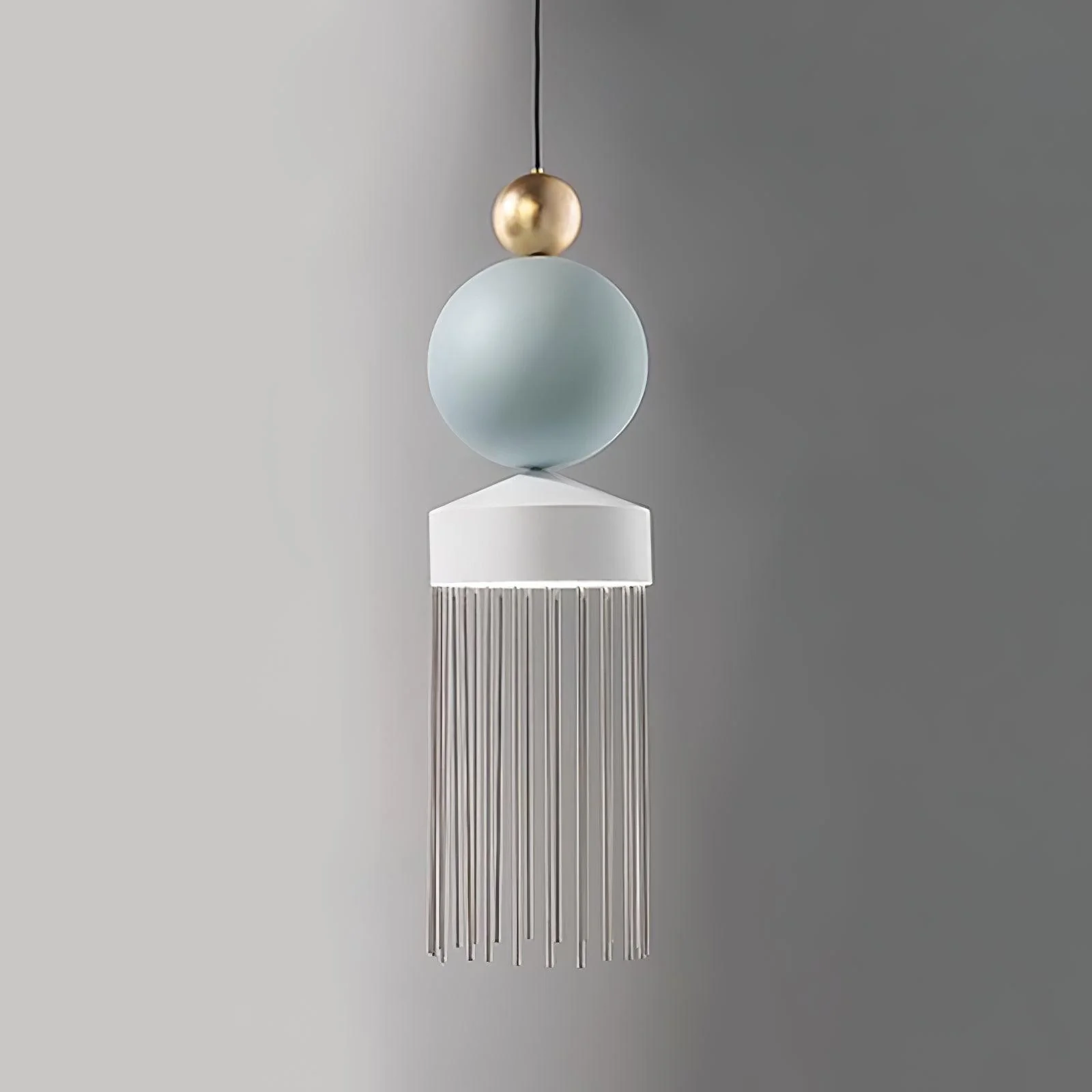 Metal Glass Pendant Light - Image 11