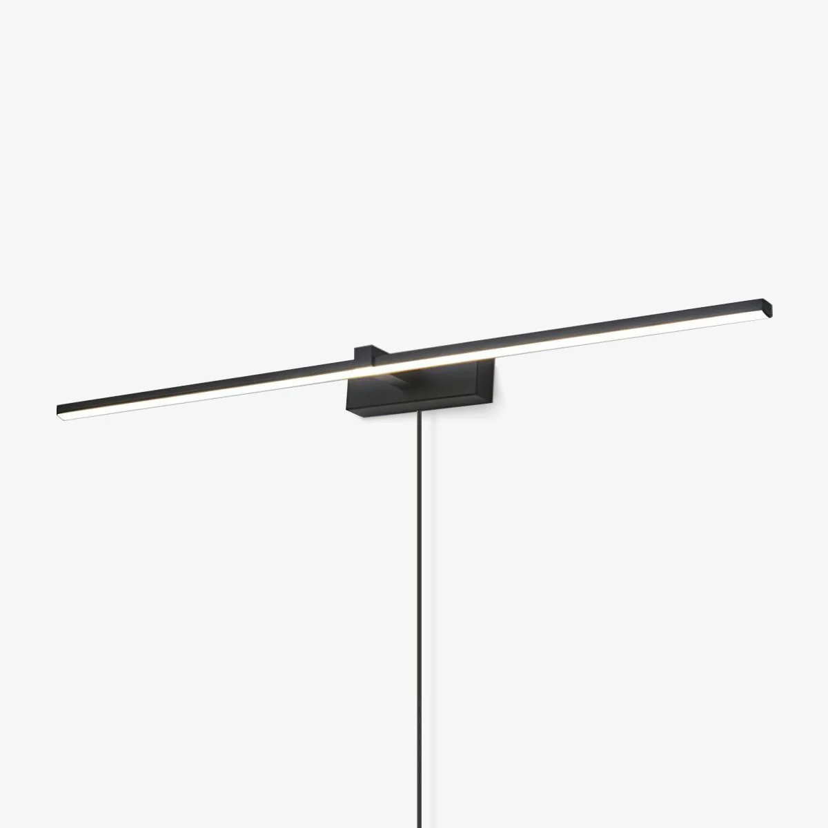 Metal Linear Mirror Plug-in Wall Light