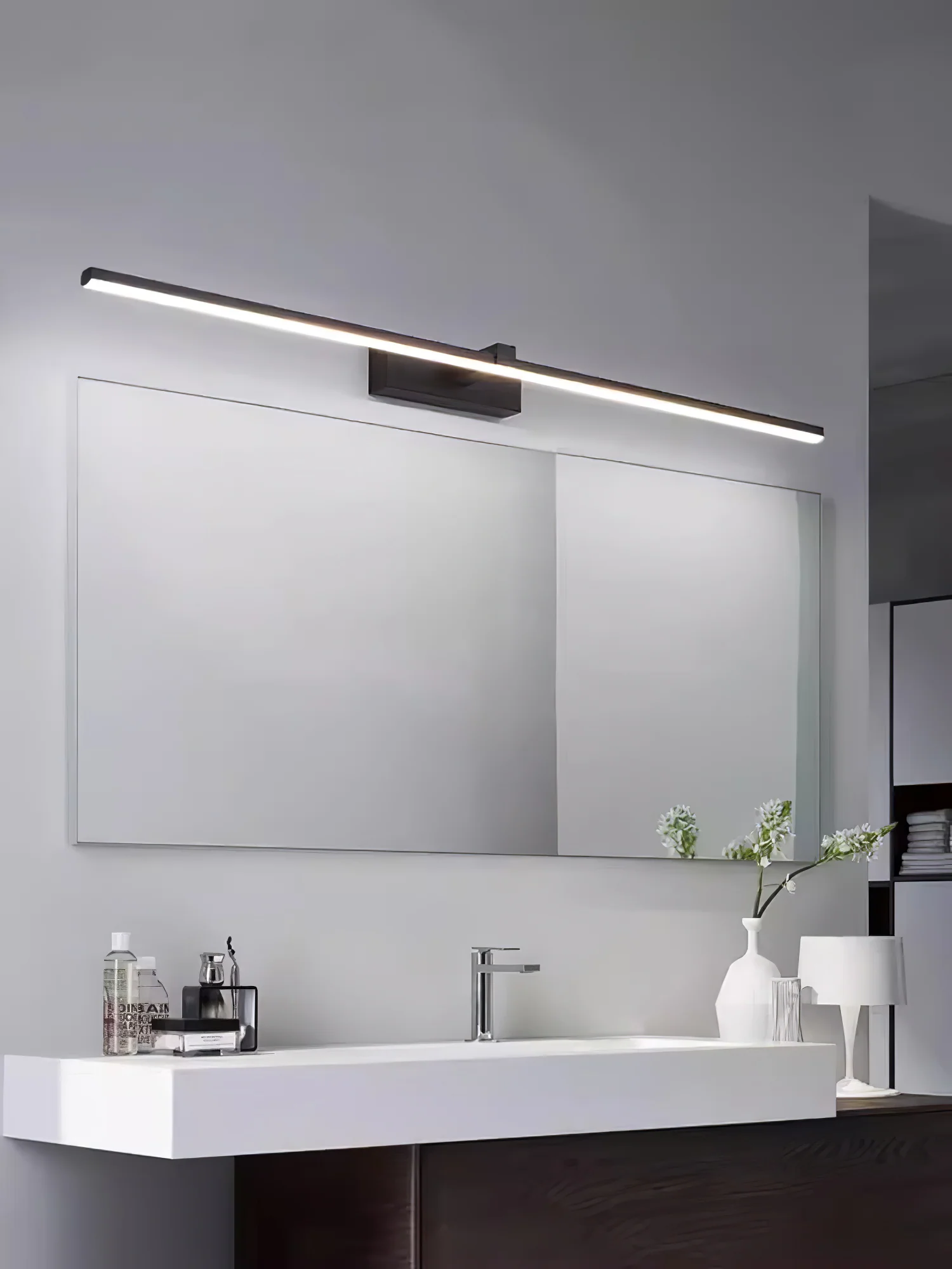 Metal Linear Mirror Wall Light - Image 28